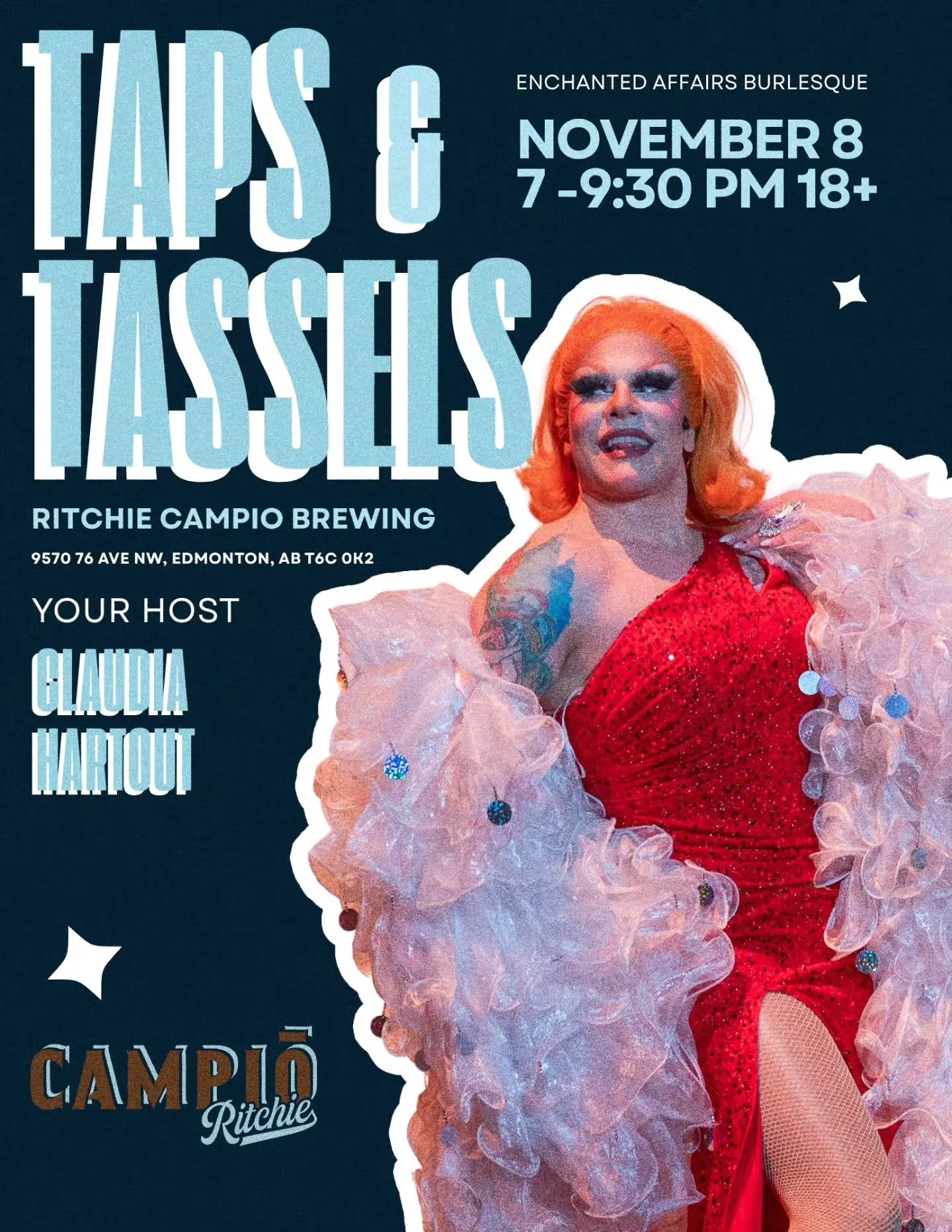 Host Announcement!

Salty? Maybe&hellip; But with almost a decade of drag experience under her corset, and more than 25 years on stage, whatever she serves is well seasoned. This eclectic artist brings a flair for theatrics, musicality and a sense of