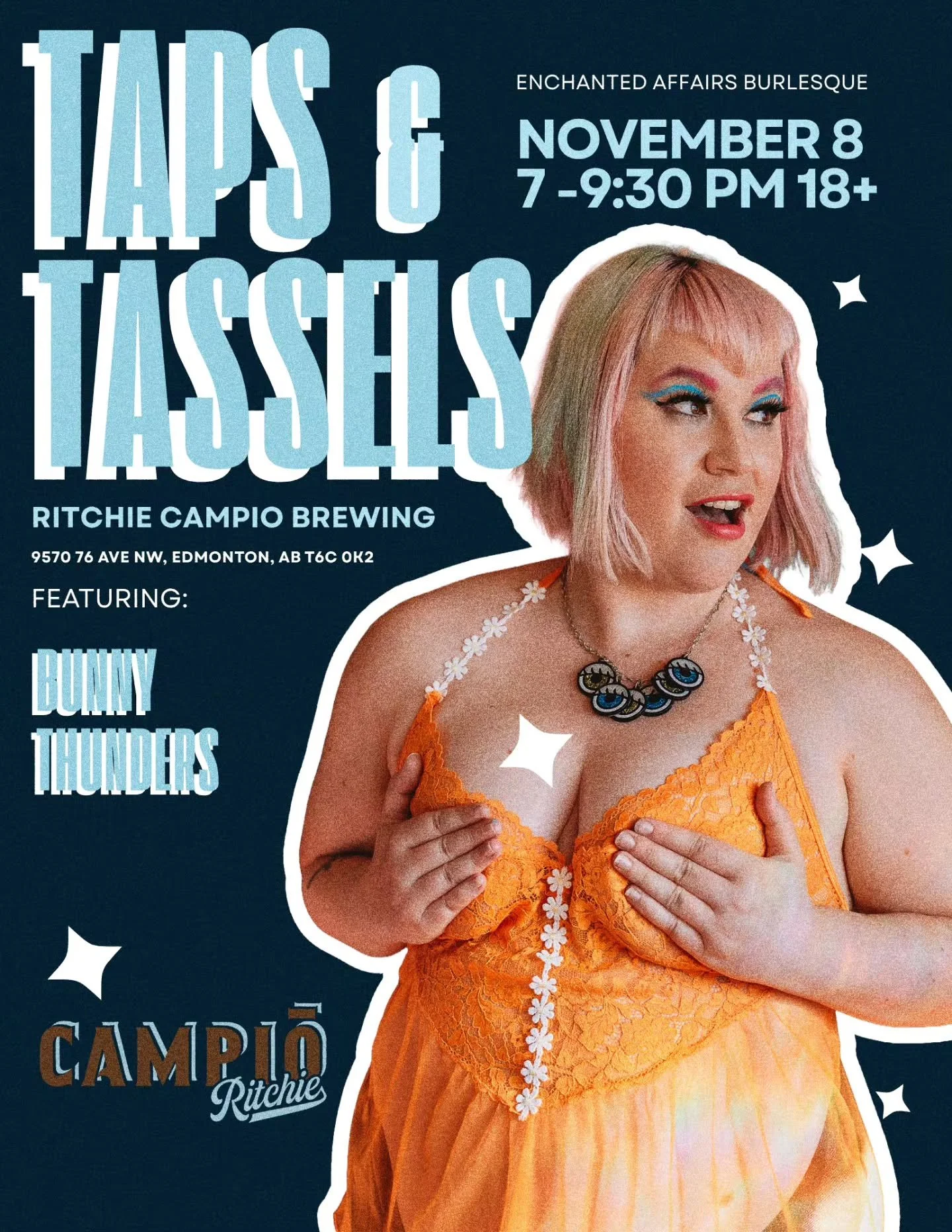 Performer Announcement!

This performer brings their playful seduction to every stage she touches with expressive antics, and cheeky charm, she'll leave you smiling from ear to ear. She&rsquo;s the lead producer of the latest installment of Show us y