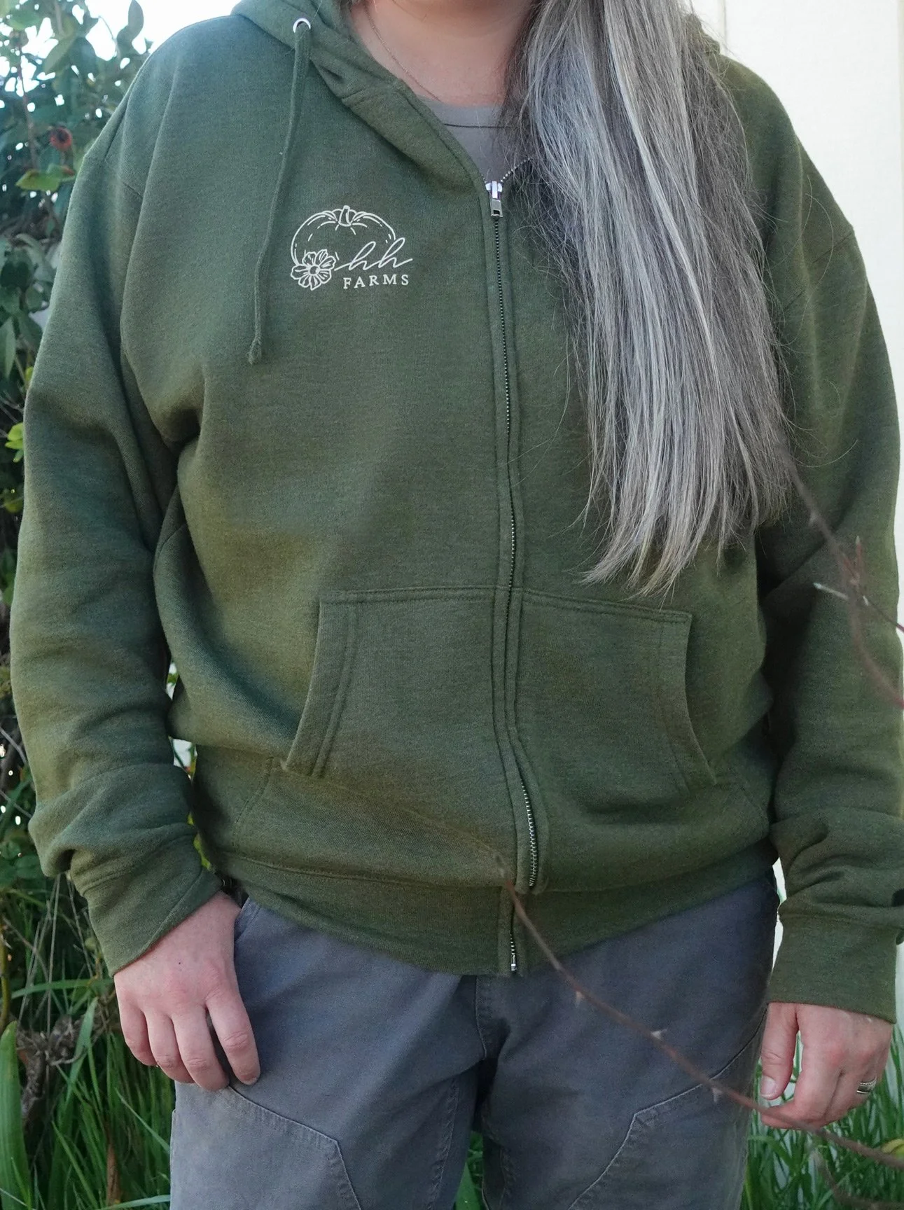 Hillside Harvest Zip Hoodie