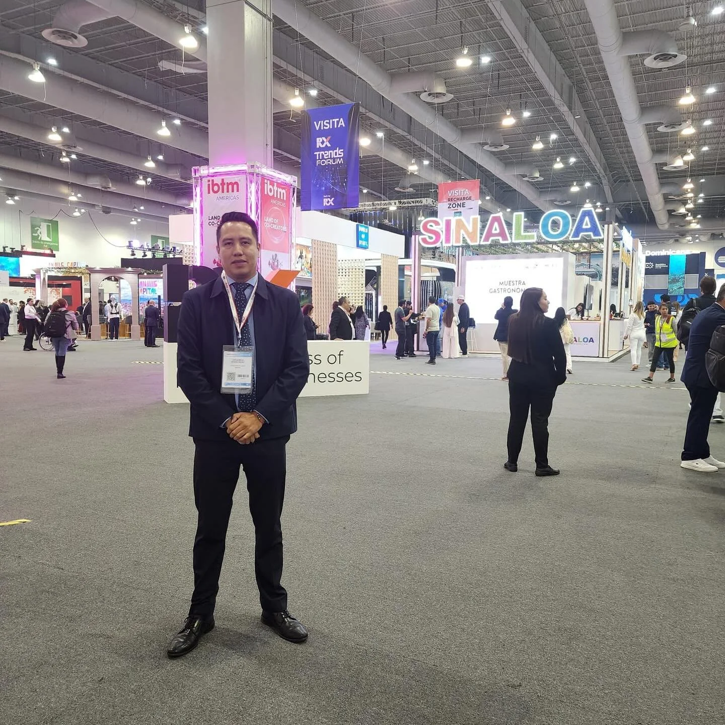 Presentes en #ibtmamericas como invitado especial Rep&uacute;blica Dominicana 🇩🇴🇲🇽
