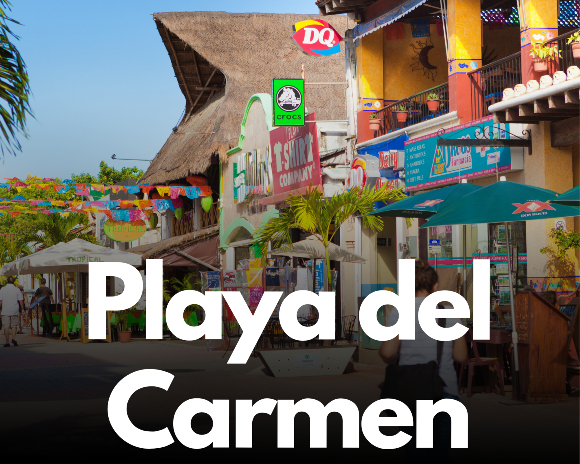 Playa del Carmen es el punto medio perfecto: cuenta con playas amplias, hoteles boutique y una Quinta Avenida repleta de restaurantes, tiendas y vida nocturna. Además, es el acceso ideal a Cozumel y otros destinos de la Riviera Maya.