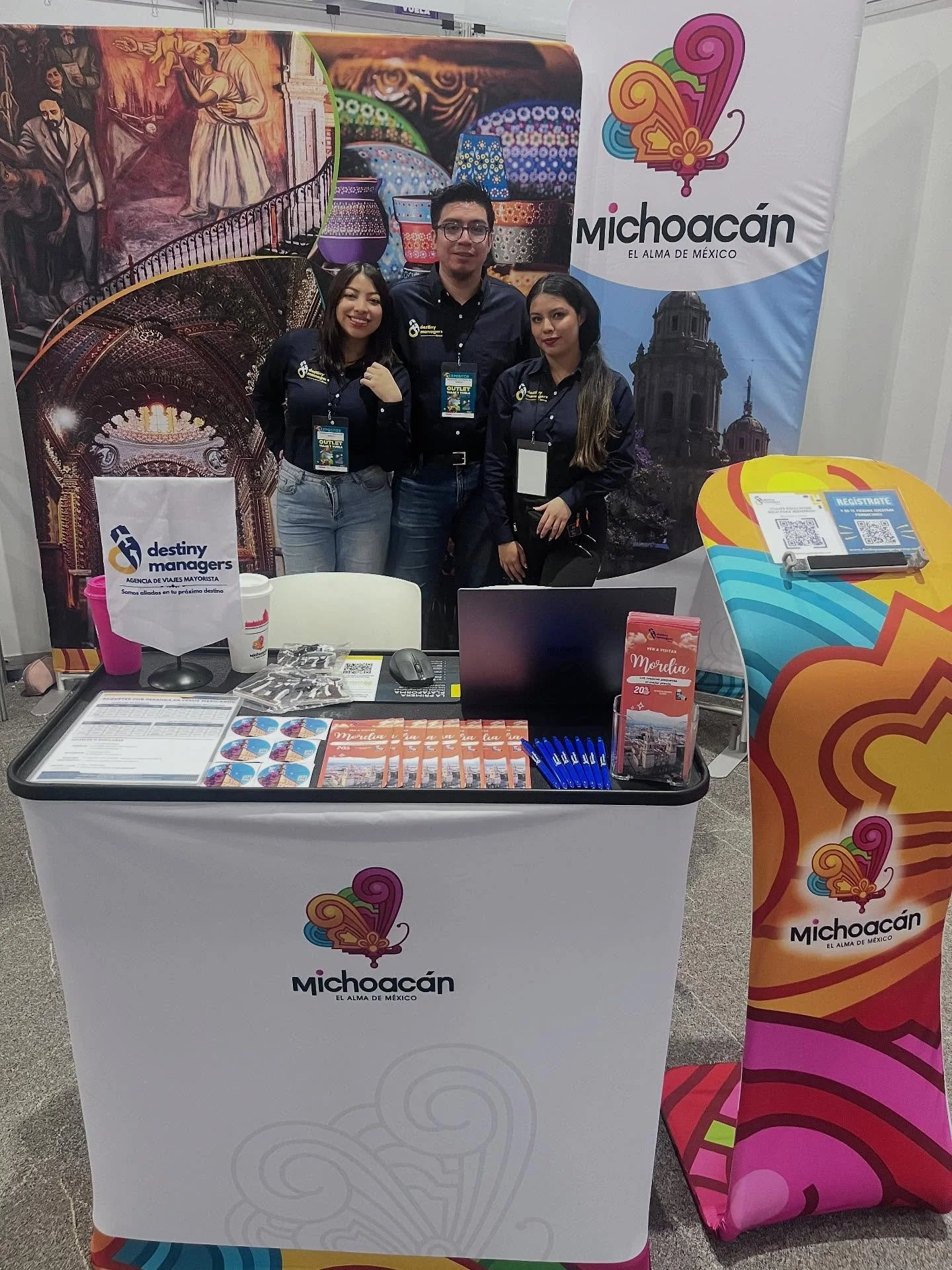 Listos para promover mucho Michoac&aacute;n 🦋