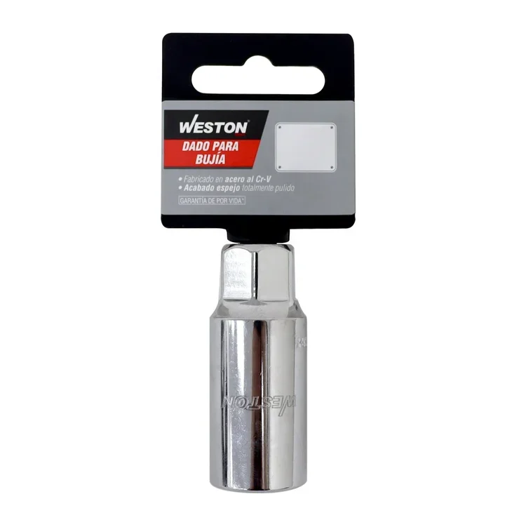 DADO CUADRO 3/8" PARA BUJIA 13/16" / WESTON