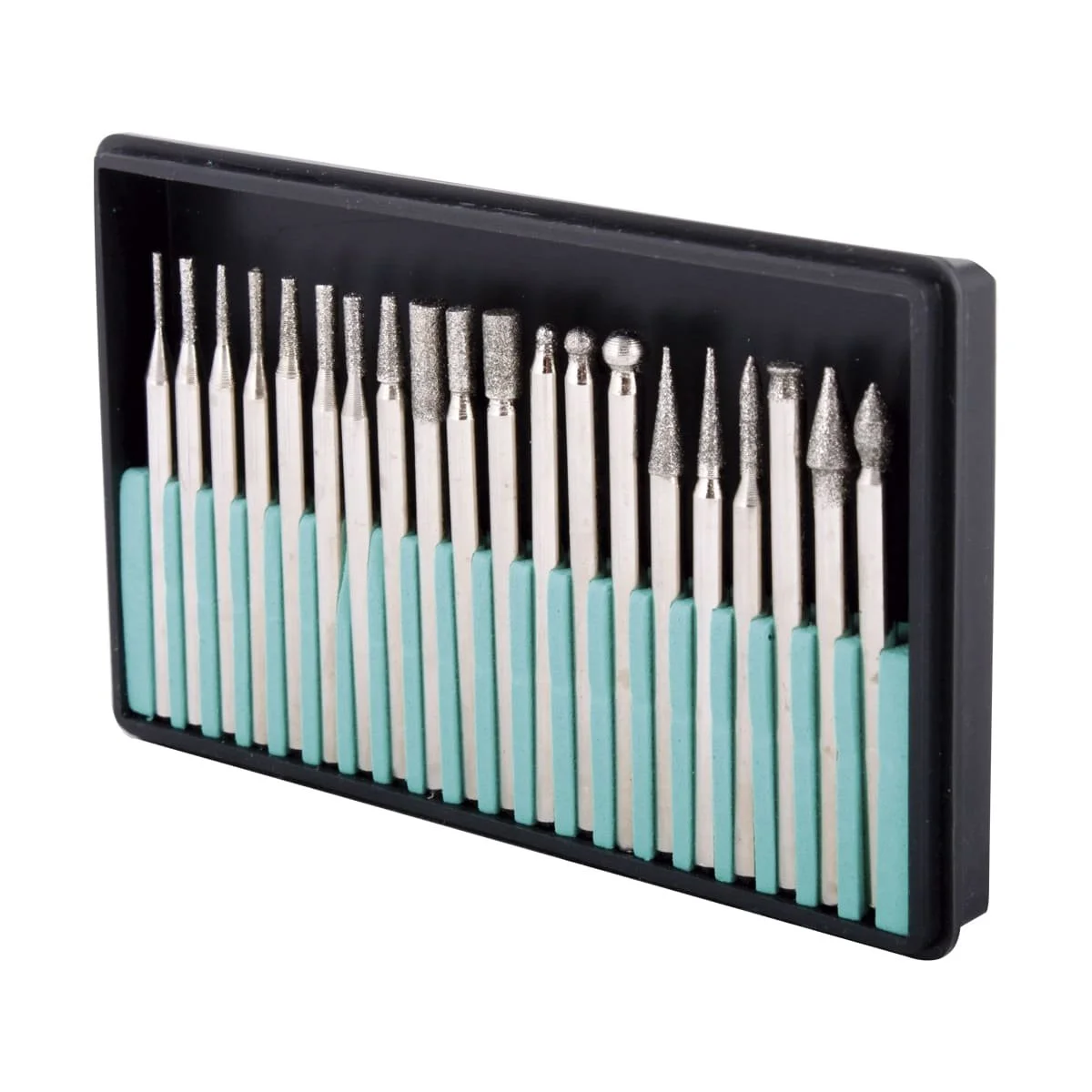 PUNTAS DE DIAMANTE JGO. 20 PZAS. 1/8