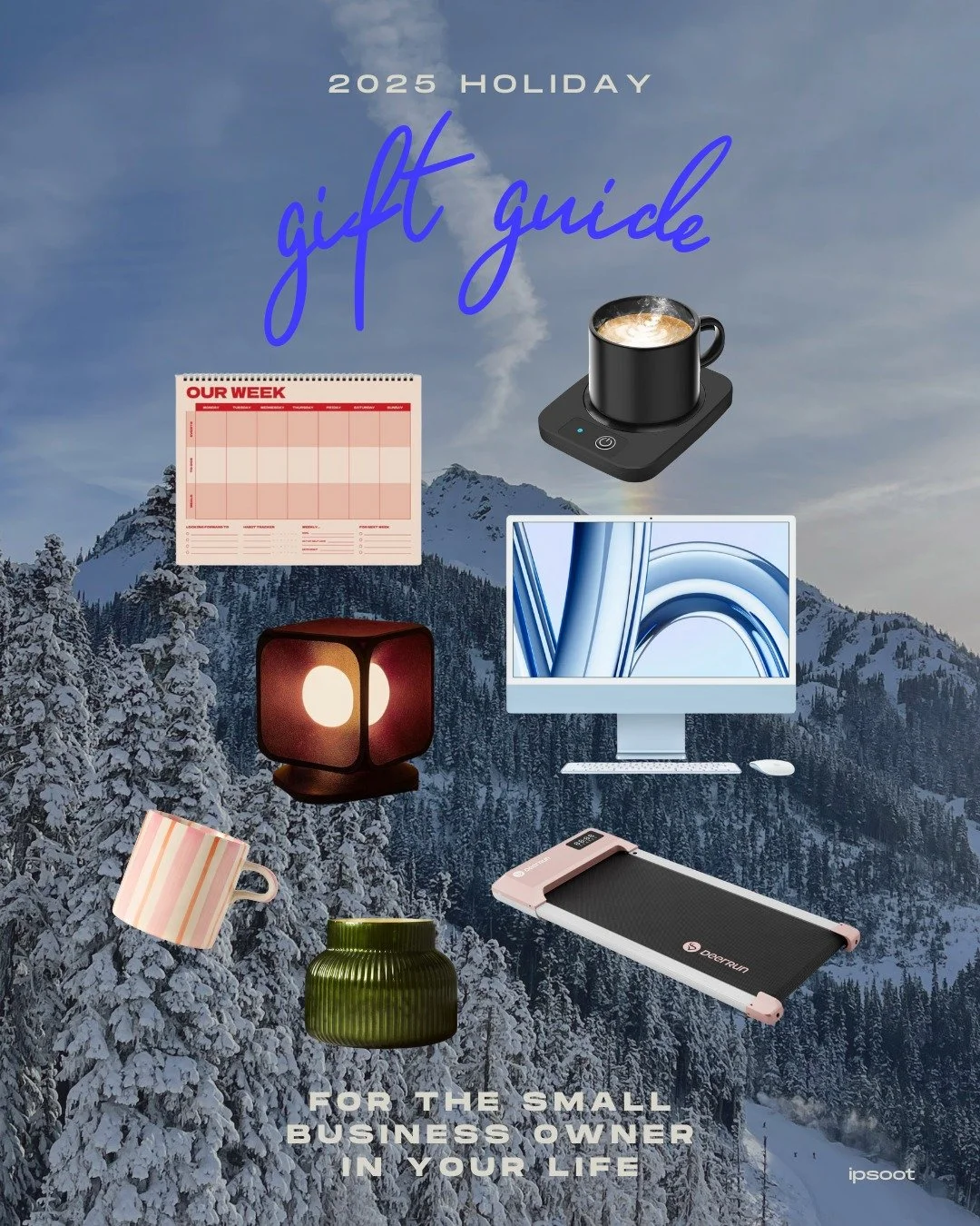 Our 2025 holiday gift guide for the small business owner in your life! 

(There is a chance this might be our own holiday wishlist now!) 

1) A weekly planner -  for the gift of calm that a weekly planner can provide in the chaos of small business li