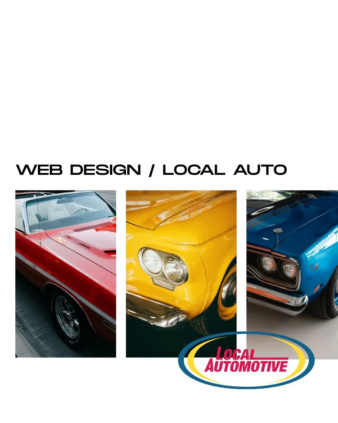 One of our recent projects we were especially excited to wrap up - a bold, local, vintage-inspired design for a long-time local automotive business.

Huge thanks to the team for the trust and creative freedom here. This one feels really special.

#we