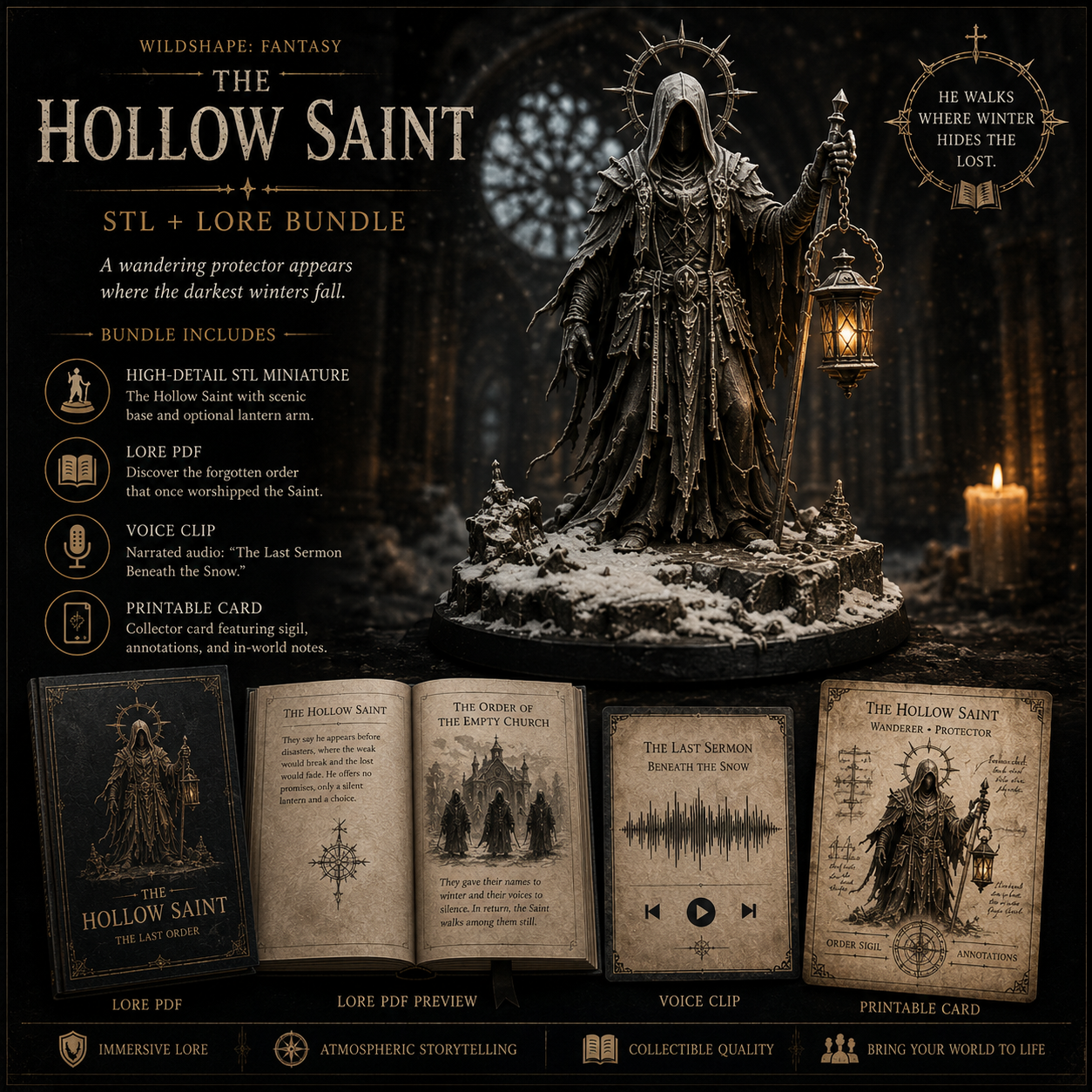 The Hollow Saint - Lore Bundle