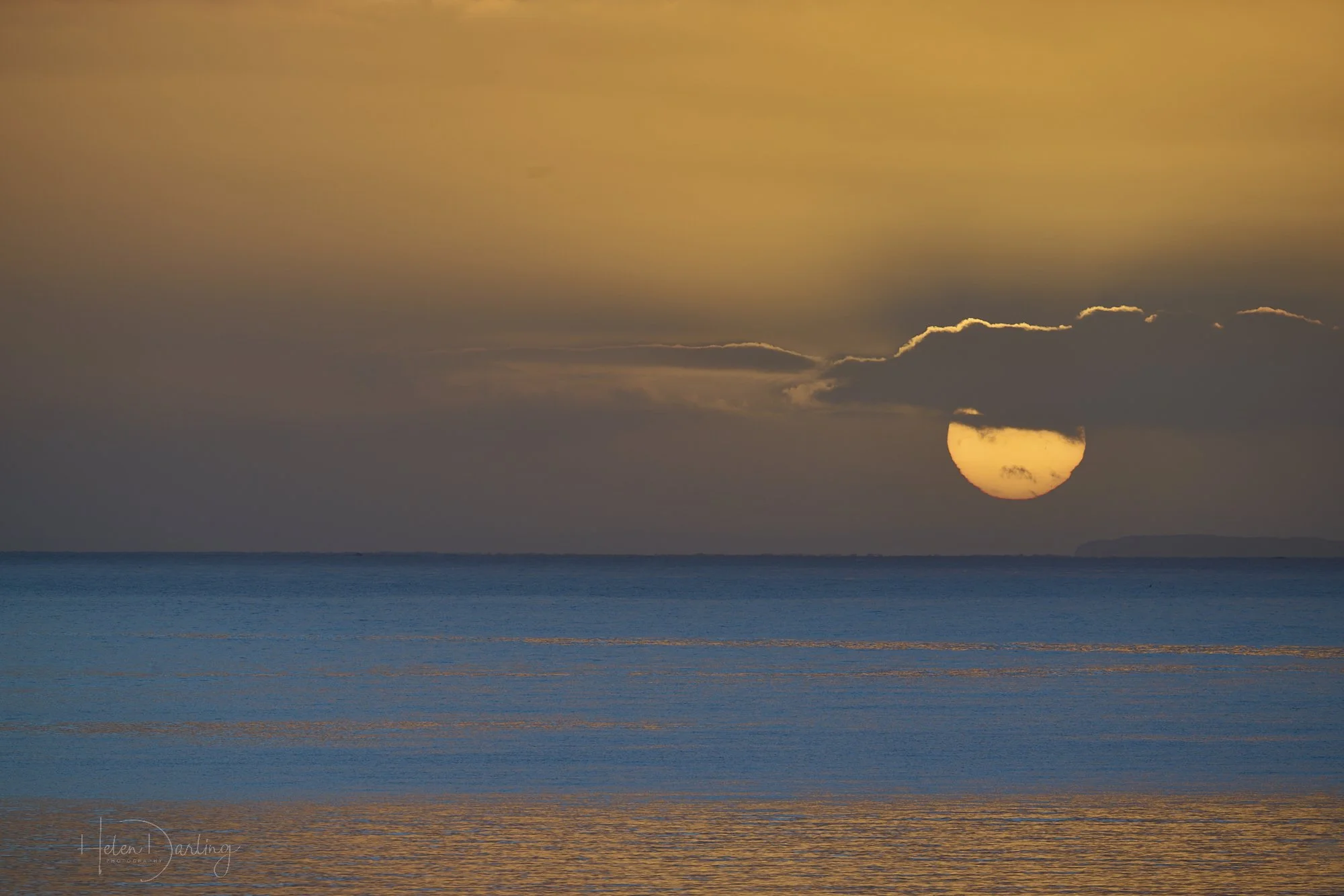 Sunrise over Halfmoon Bay