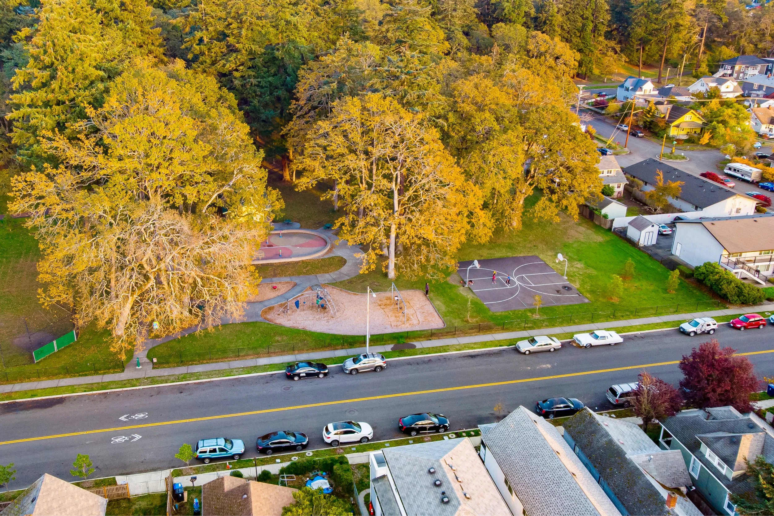 The view in the fall is perfection!