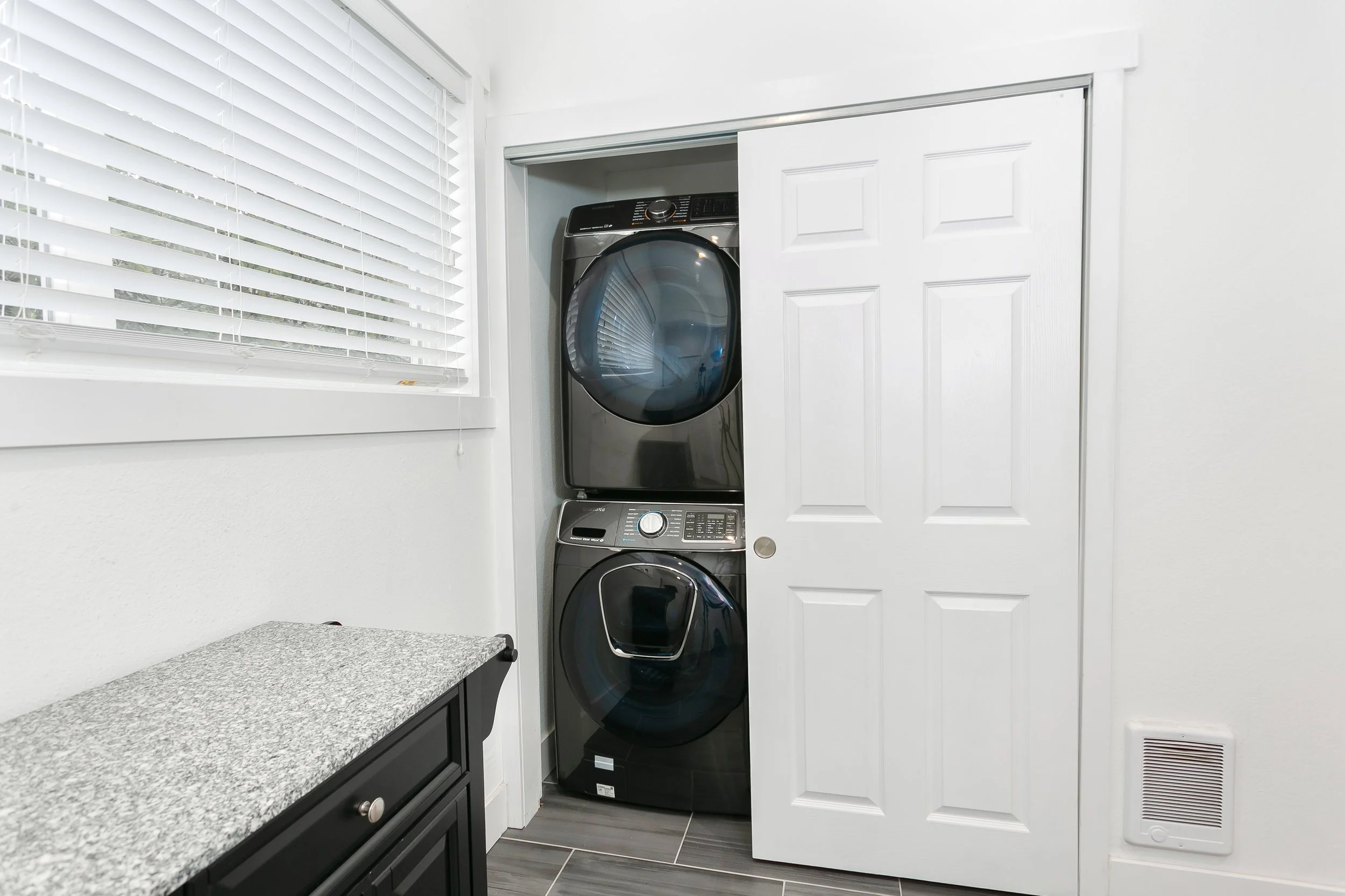 Main floor laundry for your convenience.