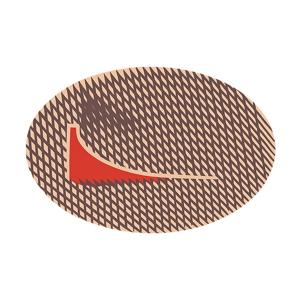 A ceiling light fixture with a decorative or patterned cover, emitting a warm glow.