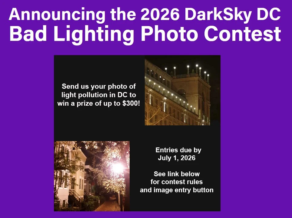 DarkSky DC Announces Winners of the 2026 Bad Lighting Photo Contest