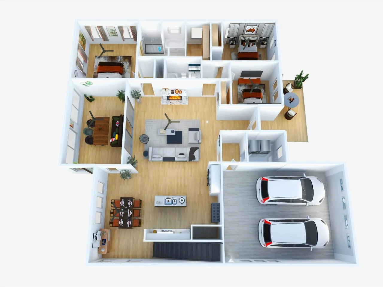 A black pencil resting on an architectural plan or blueprint with detailed lines and measurements.