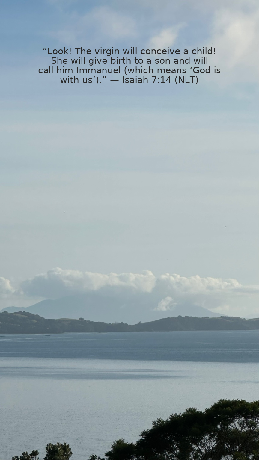 The Lord Himself Will Give You The Sign