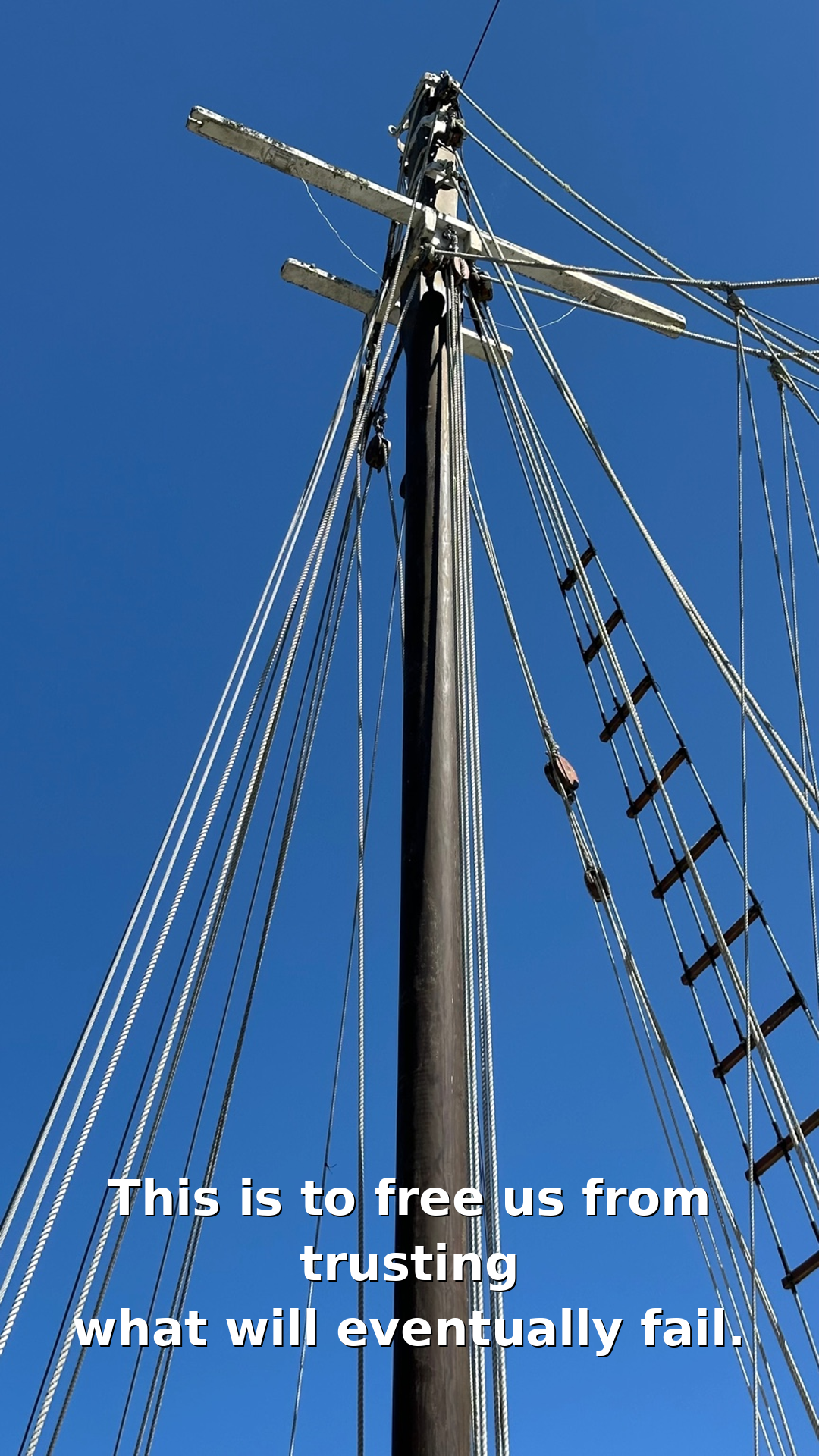 Why Trust What God Will Judge?