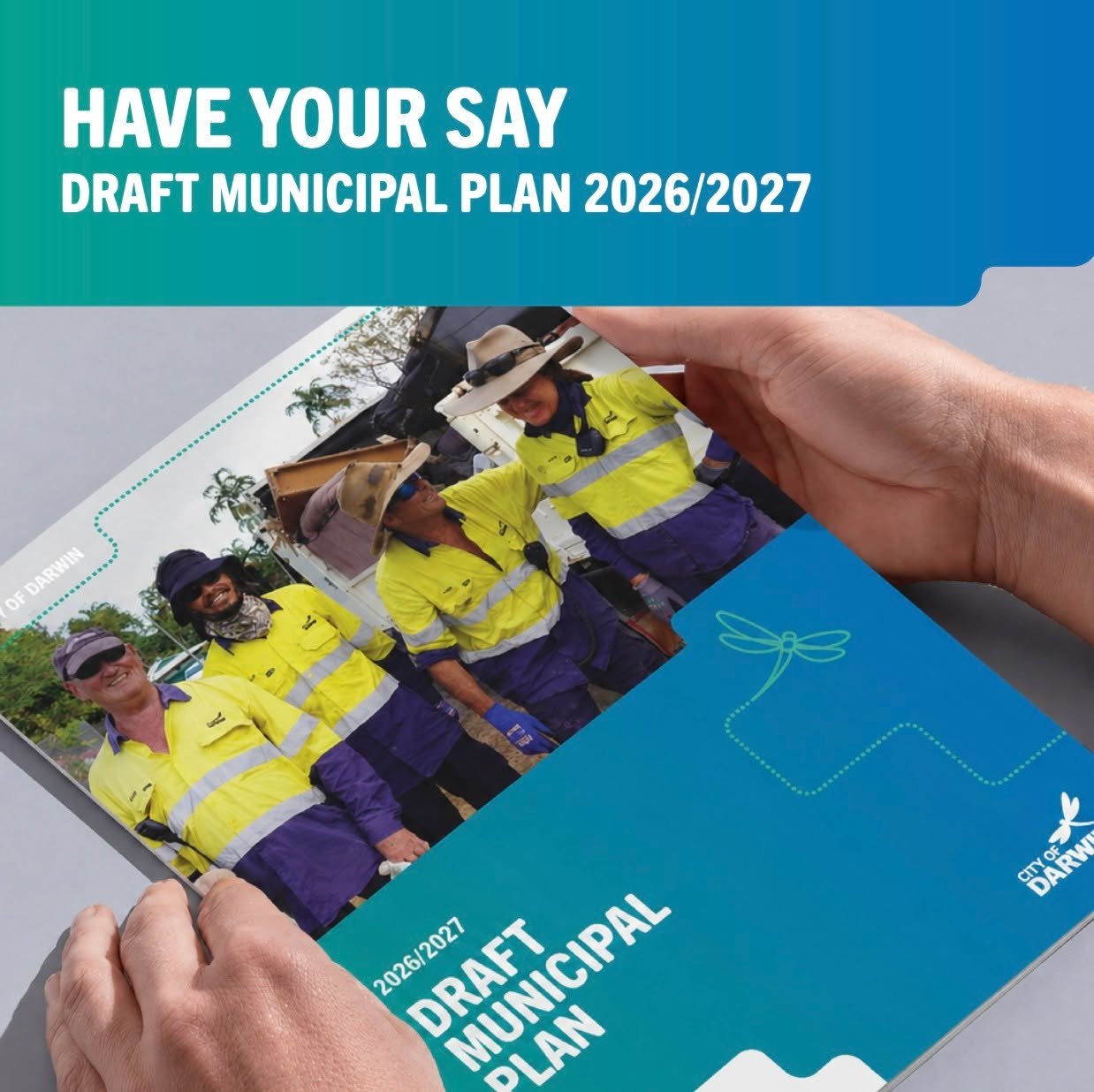 Please share your feedback. City of Darwin's draft Municipal Plan 2026/2027 is open for public feedback.

💡 From community infrastructure, waste services and safer neighbourhoods - explore where we&rsquo;re proposing to invest for the financial year