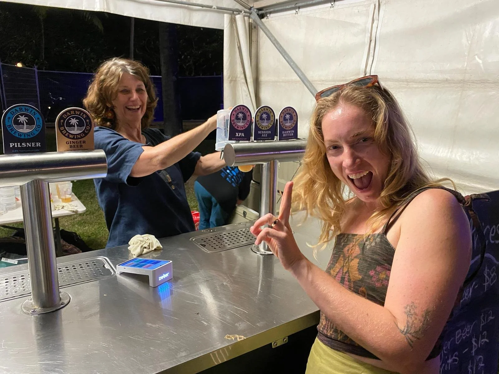 I&rsquo;m incredibly grateful to the organisers of Seabreeze for creating such a safe, welcoming and vibrant community festival for all of us to enjoy.

The volunteers were amazing and for the first time, I even jumped in behind the bar (and put my R