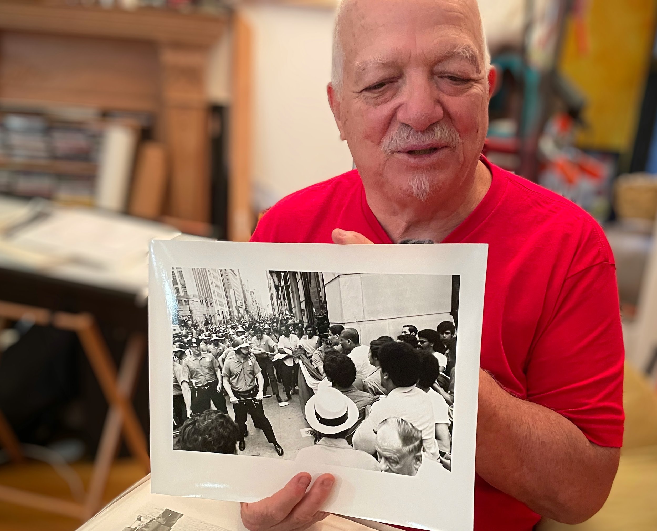 Photographer Maximo Colon shows images from 1960s and 1970s Puerto Rican protests