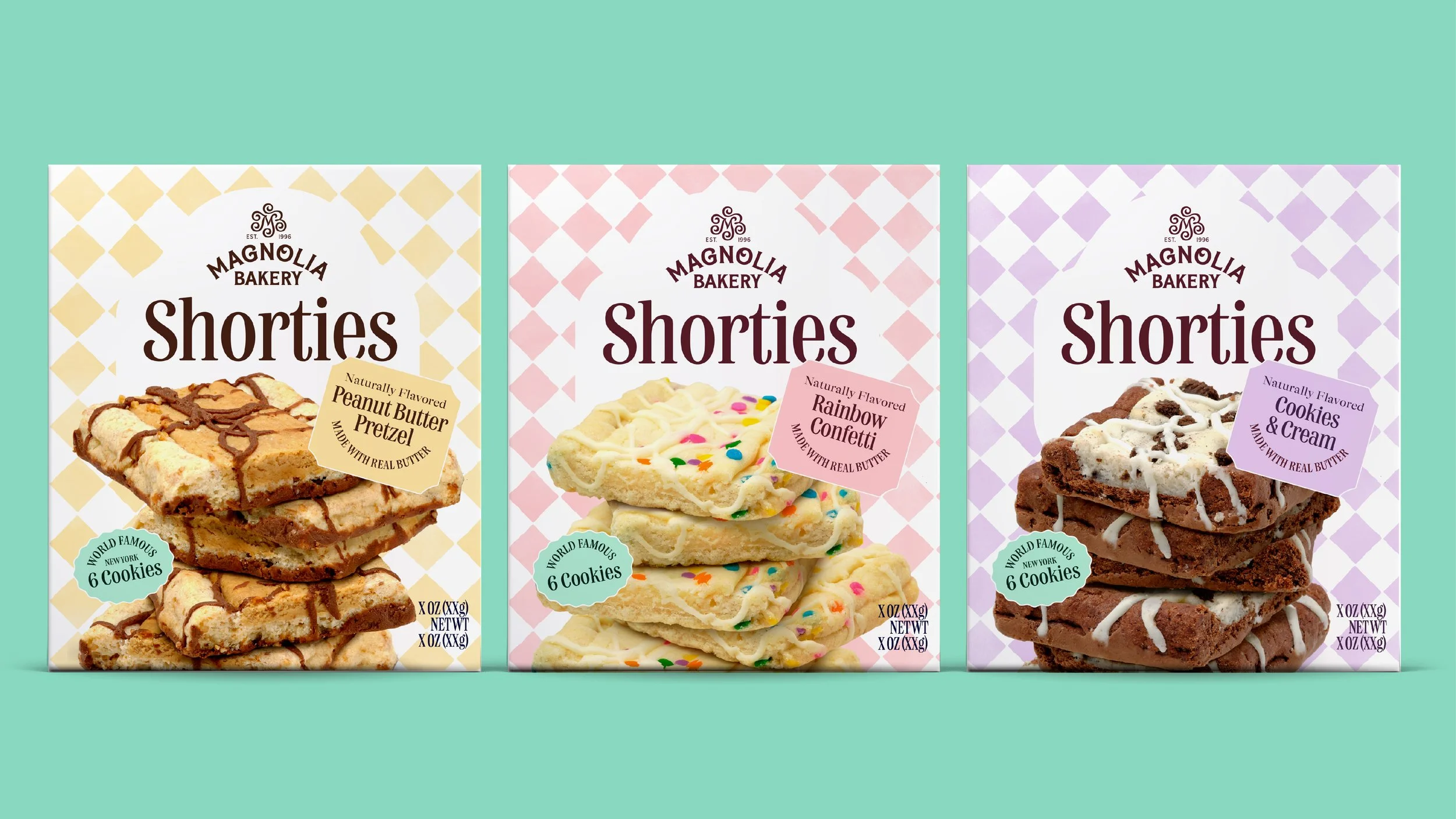 Magnolia Bakery Shorties Cookies Packaging Design Anna Ison