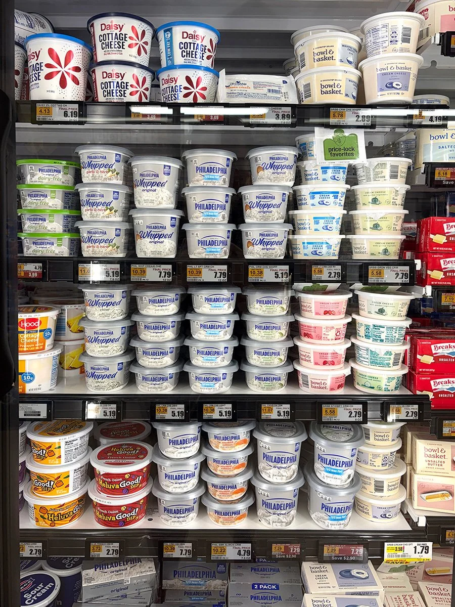 Anna Ison Philadelphia Cream Cheese Shelfset Packaging Design