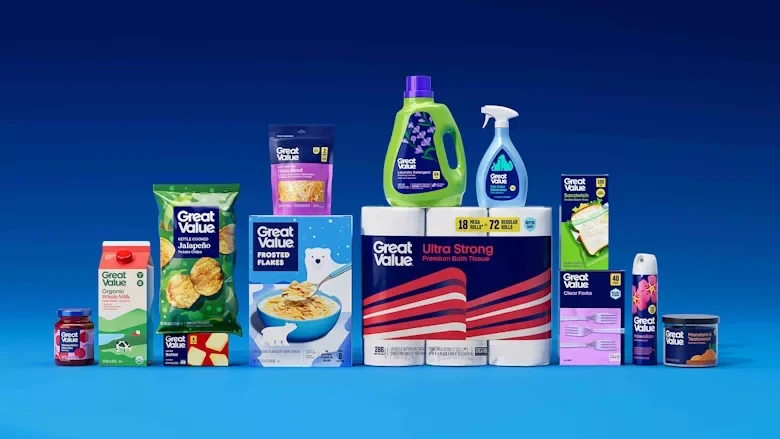 Walmart Great Value Redesign