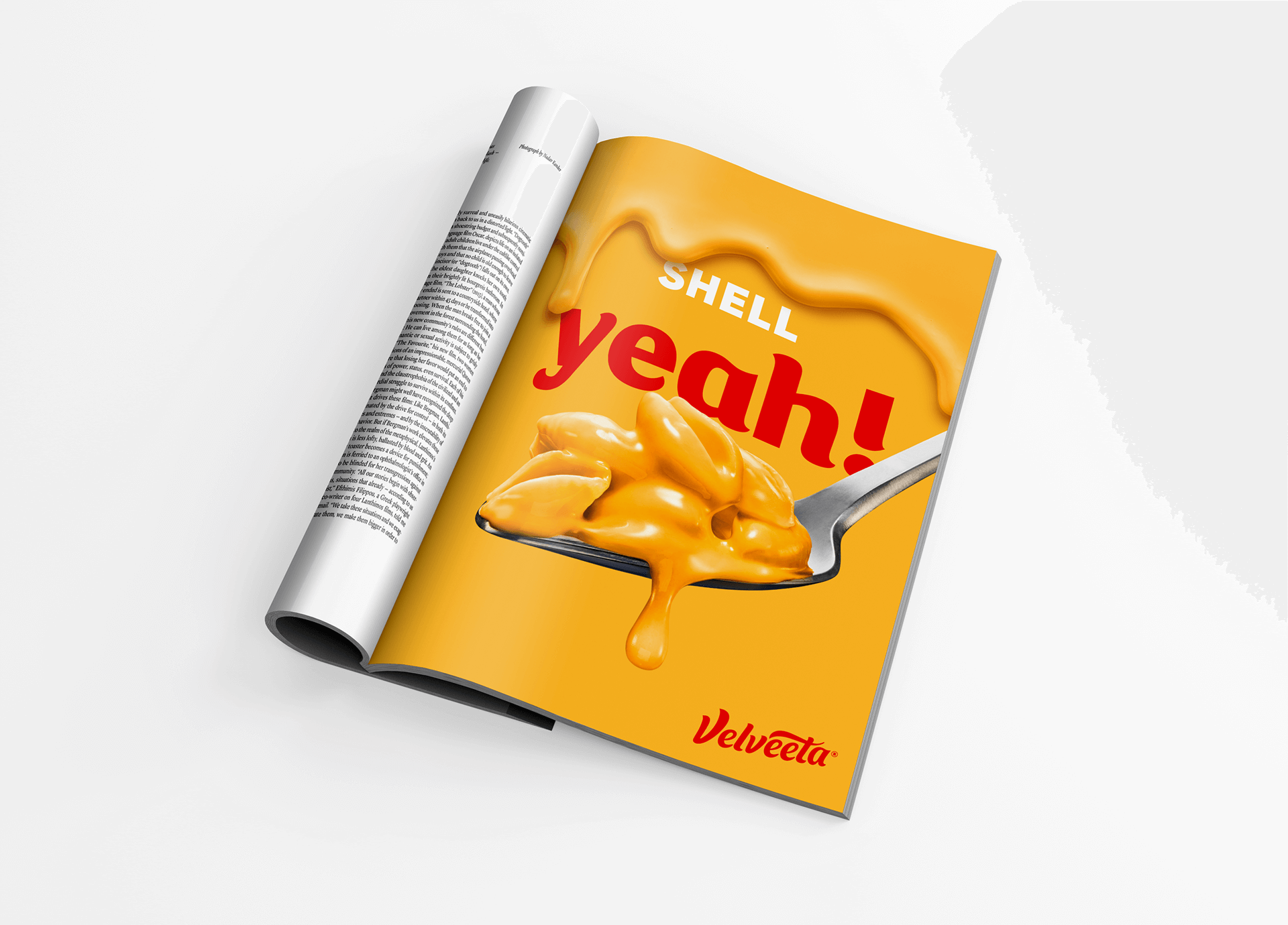 velveeta magazine brand world design ad Anna Ison Auros Design
