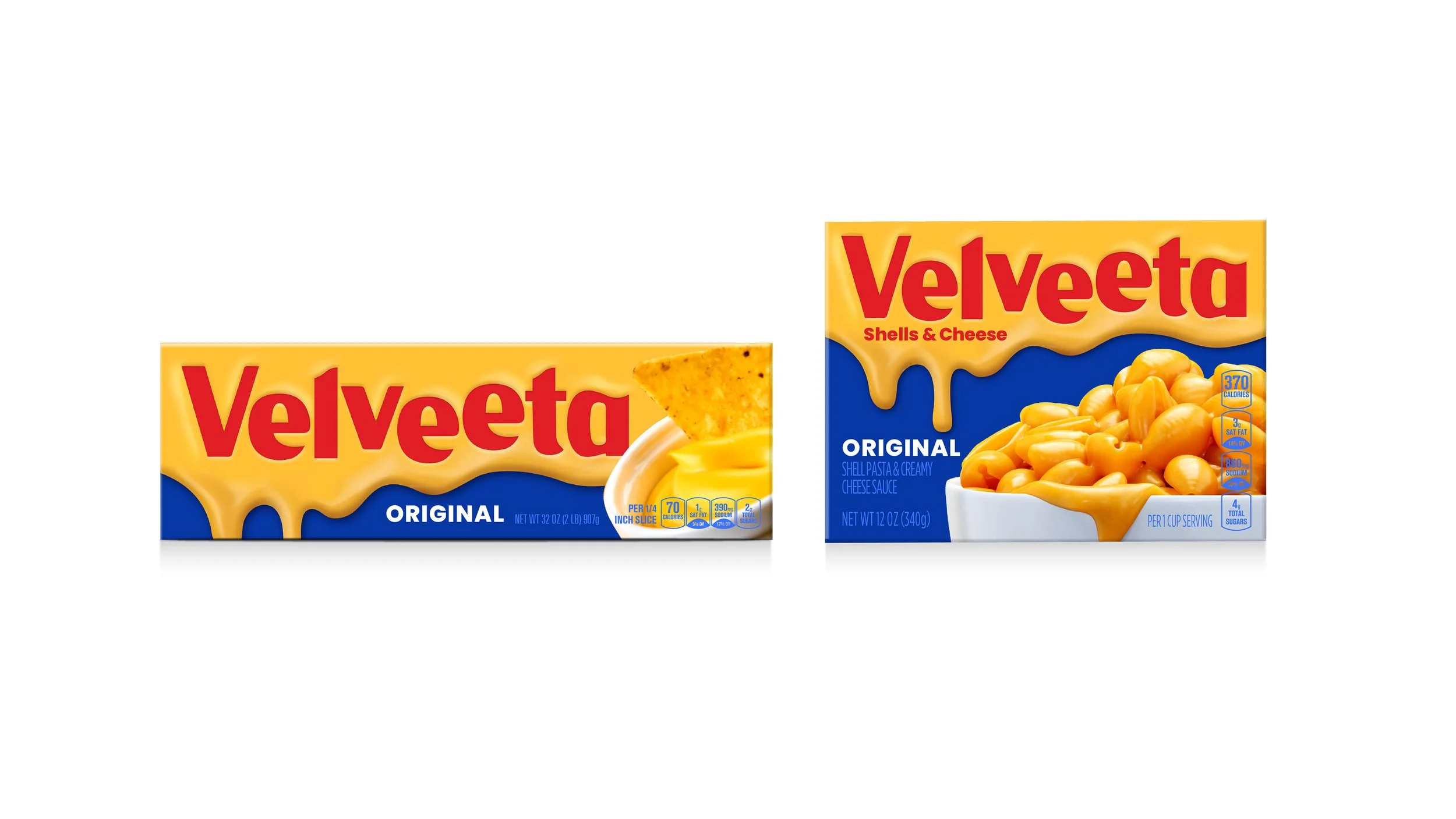 Velveeta Packaging and Brand Redesign Anna Ison Auros Design