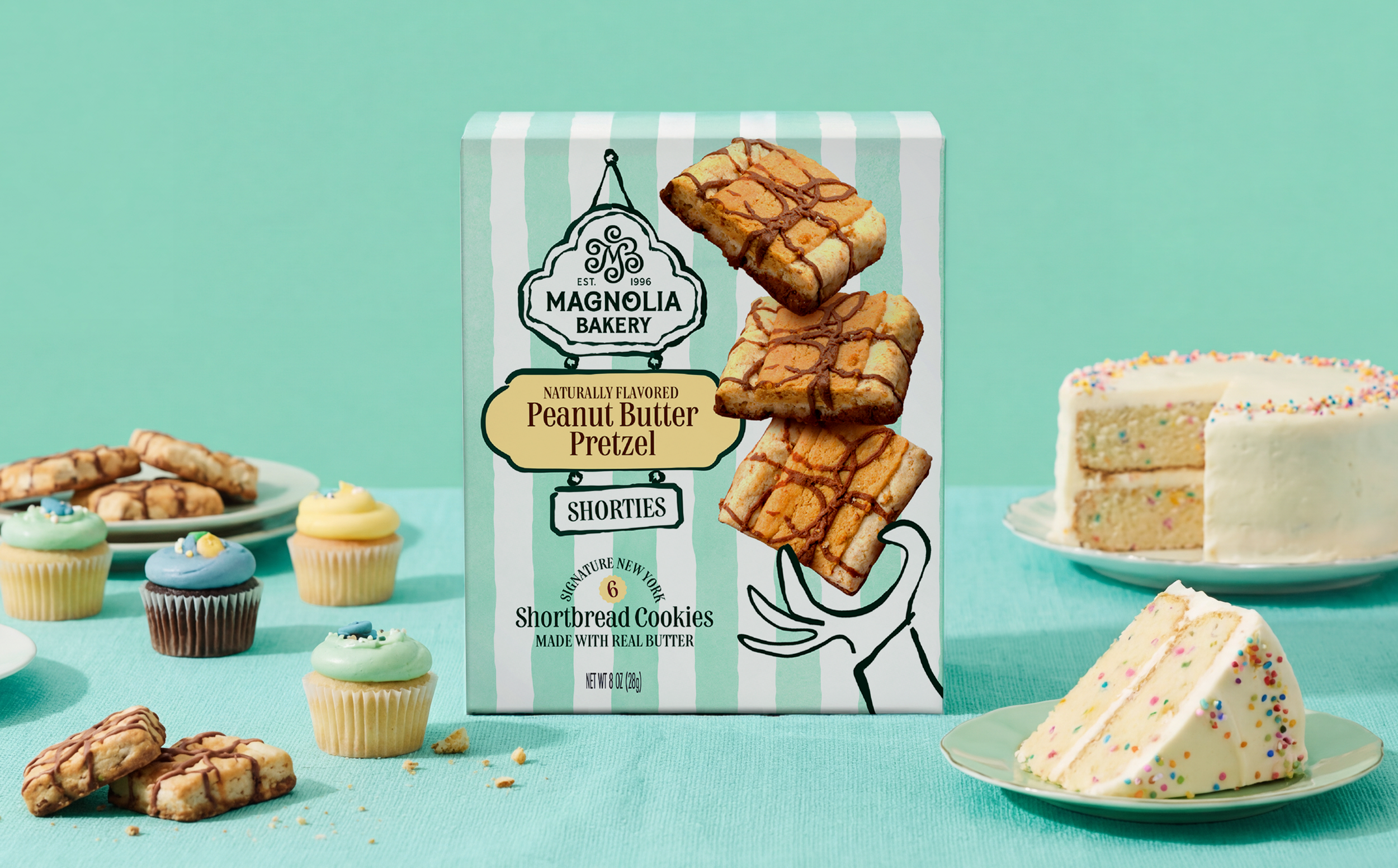 Magnolia Bakery Cookie Packaging Design Anna Ison Auros Design