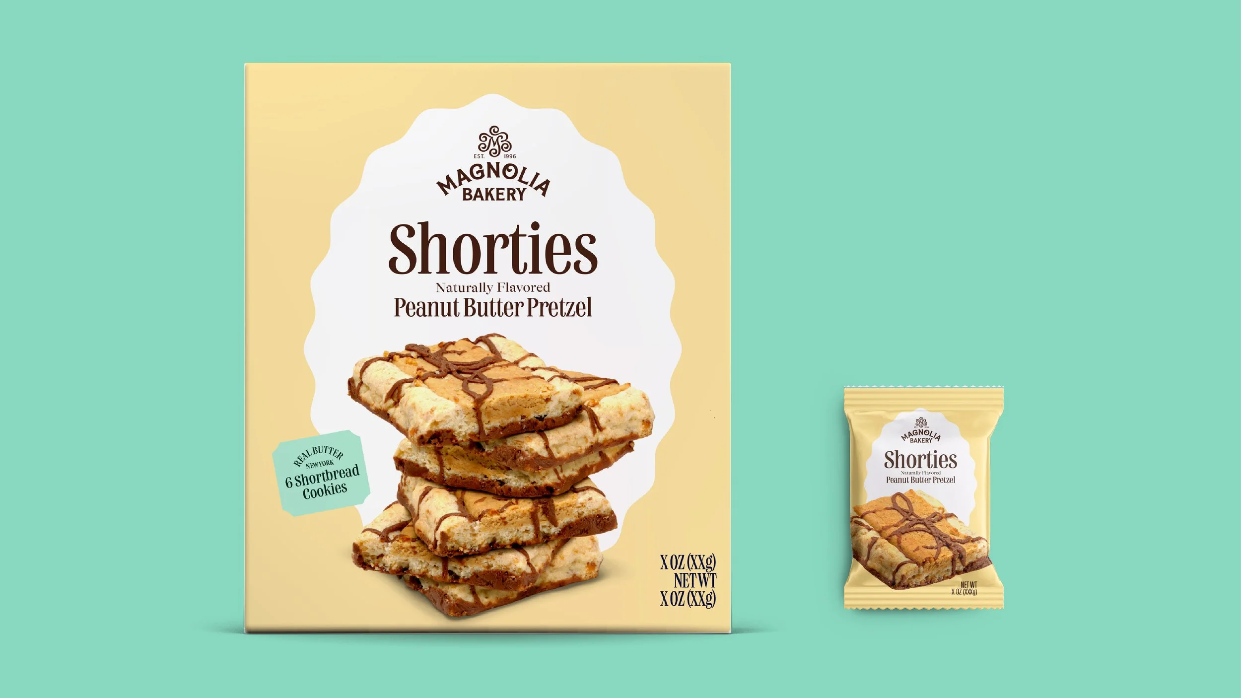 Magnolia Bakery Shorties Packaging Design Anna Ison