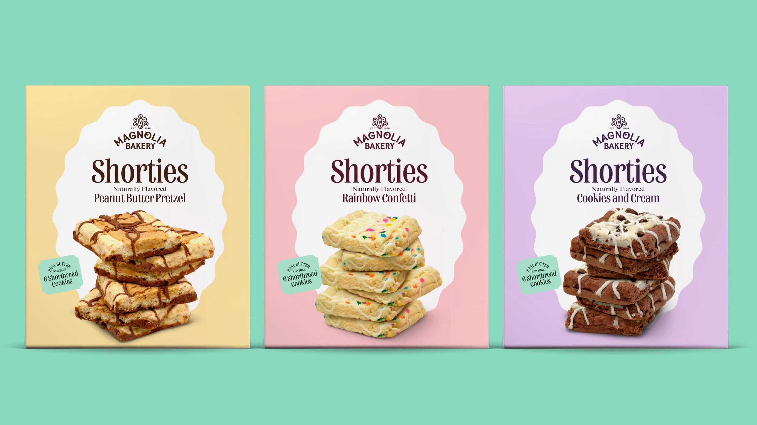 Magnolia Bakery Shorties Packaging Design System Anna Ison