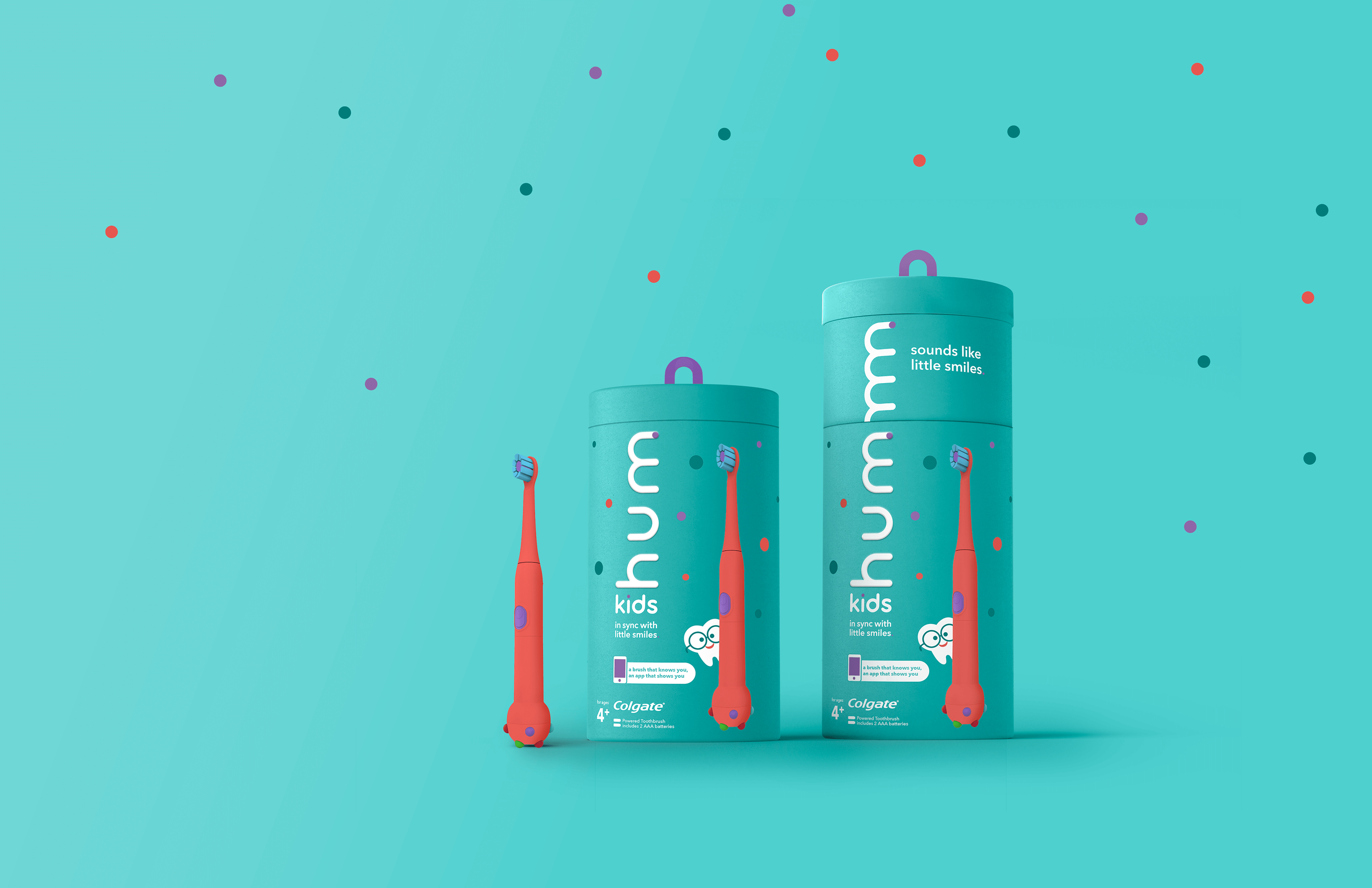 Hum by Colgate Kids Packaging Design Anna Ison Auros Design
