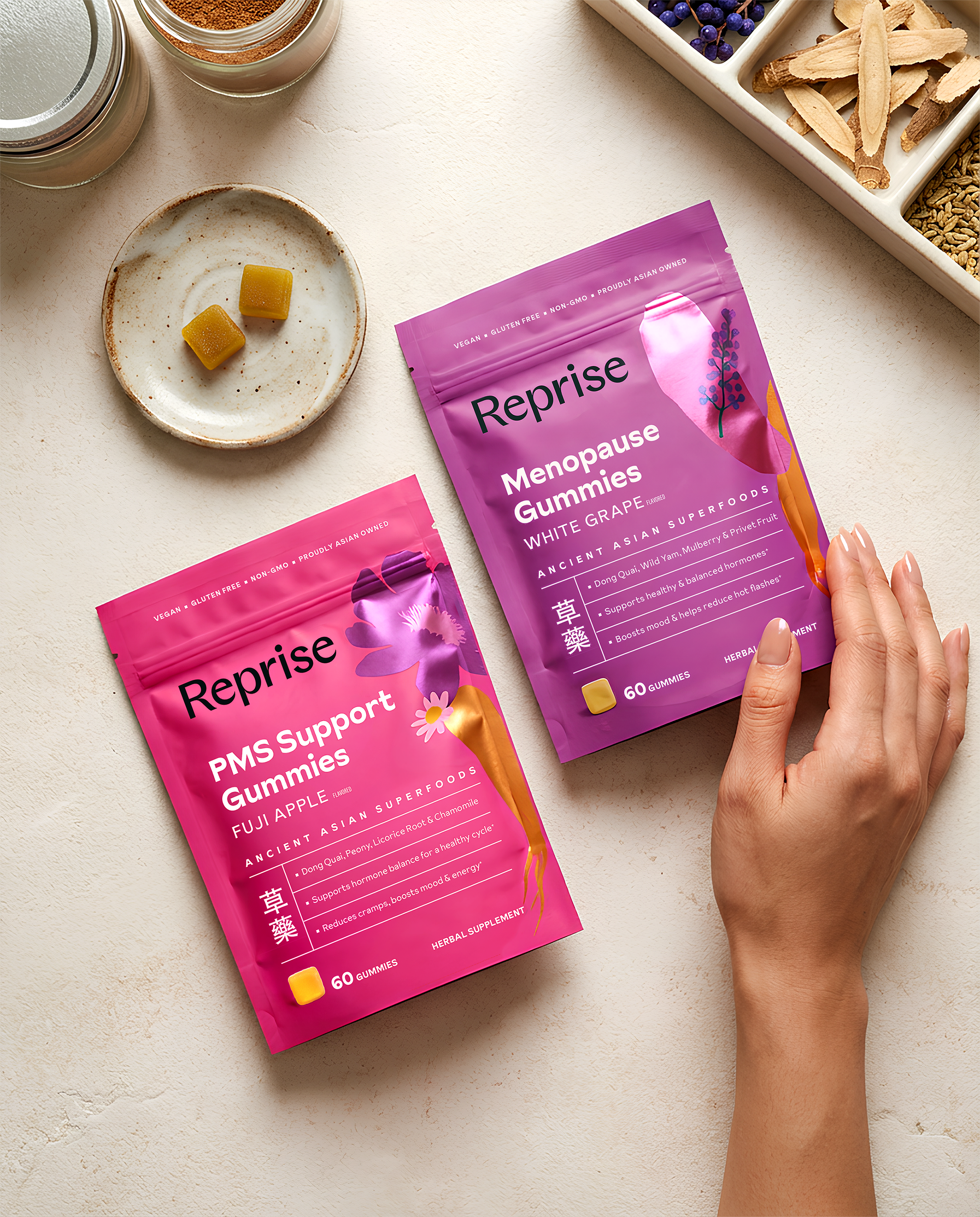 Reprise Health Women's Health Gummies PMS Support Menopause