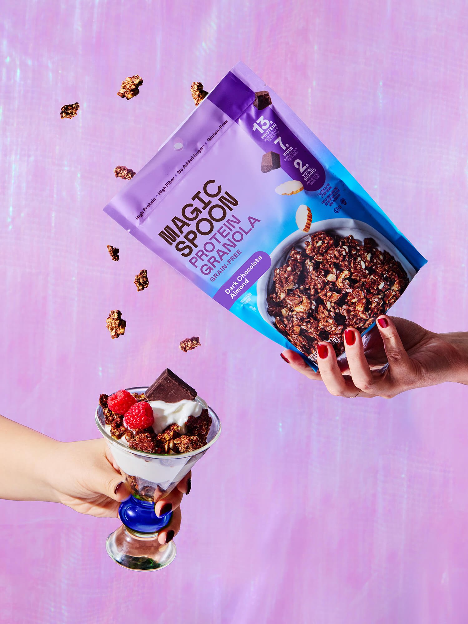 Magic Spoon Granola Parfait Anna Ison Auros Design