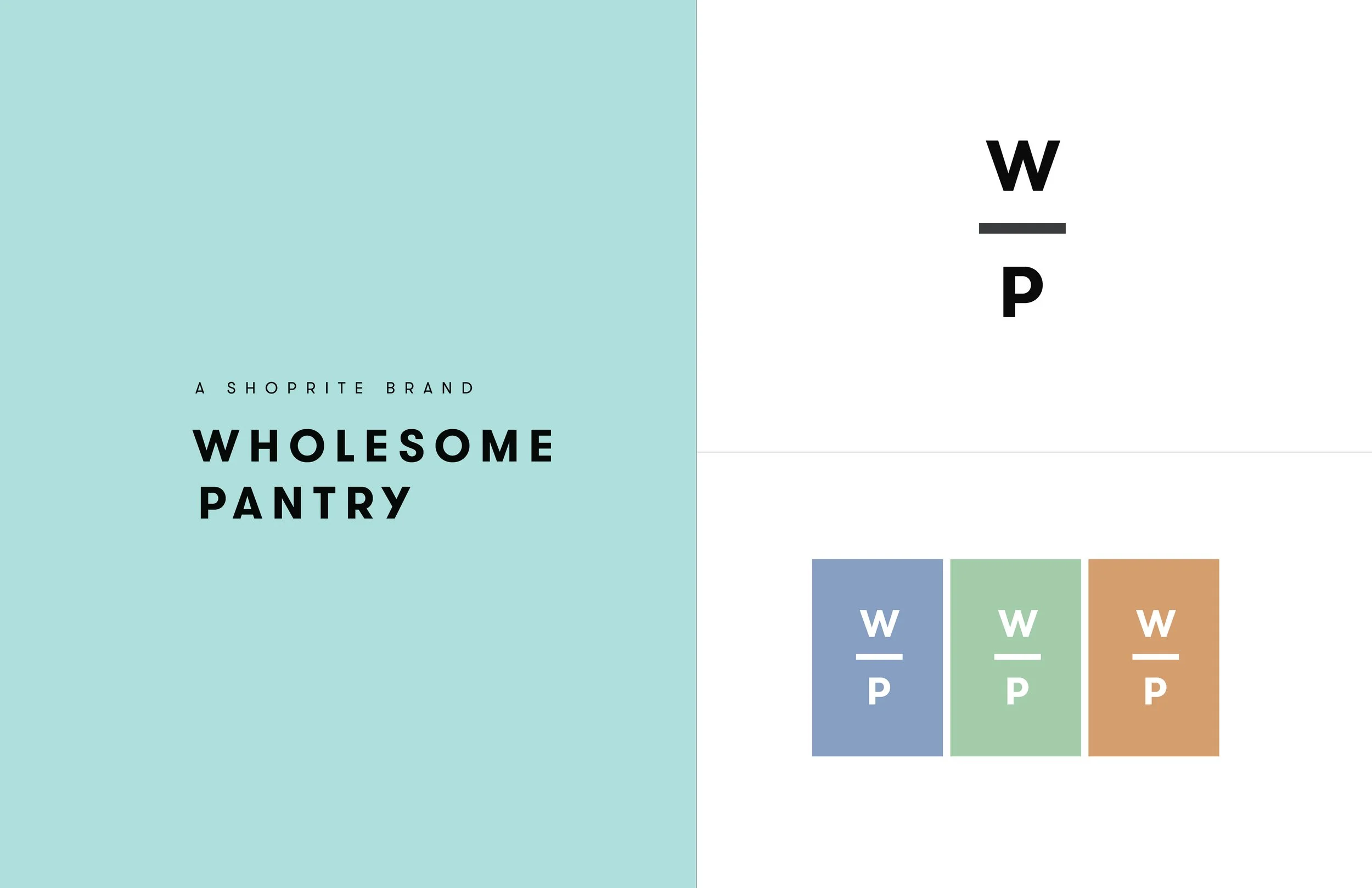 Wholesome Pantry Shoprite Private Label Brand and Packaging Design Anna Ison