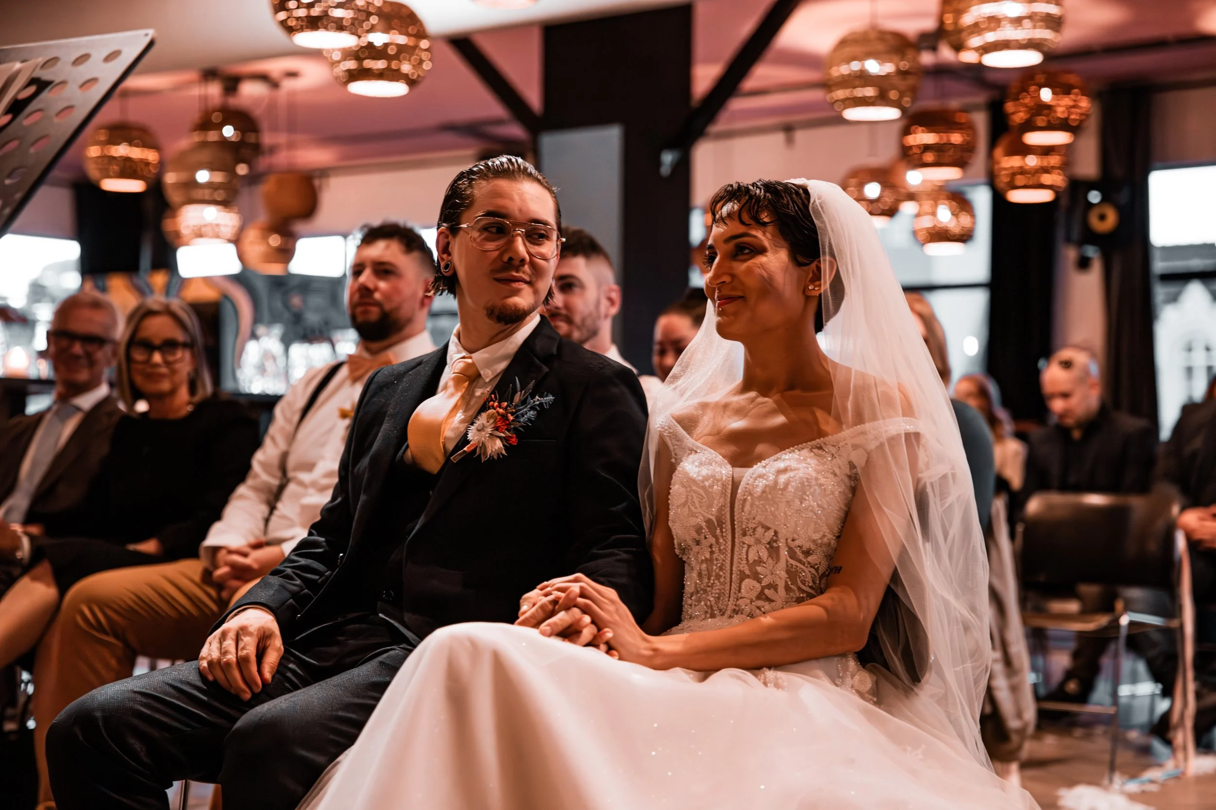 Huwelijk van Carolina en Joey