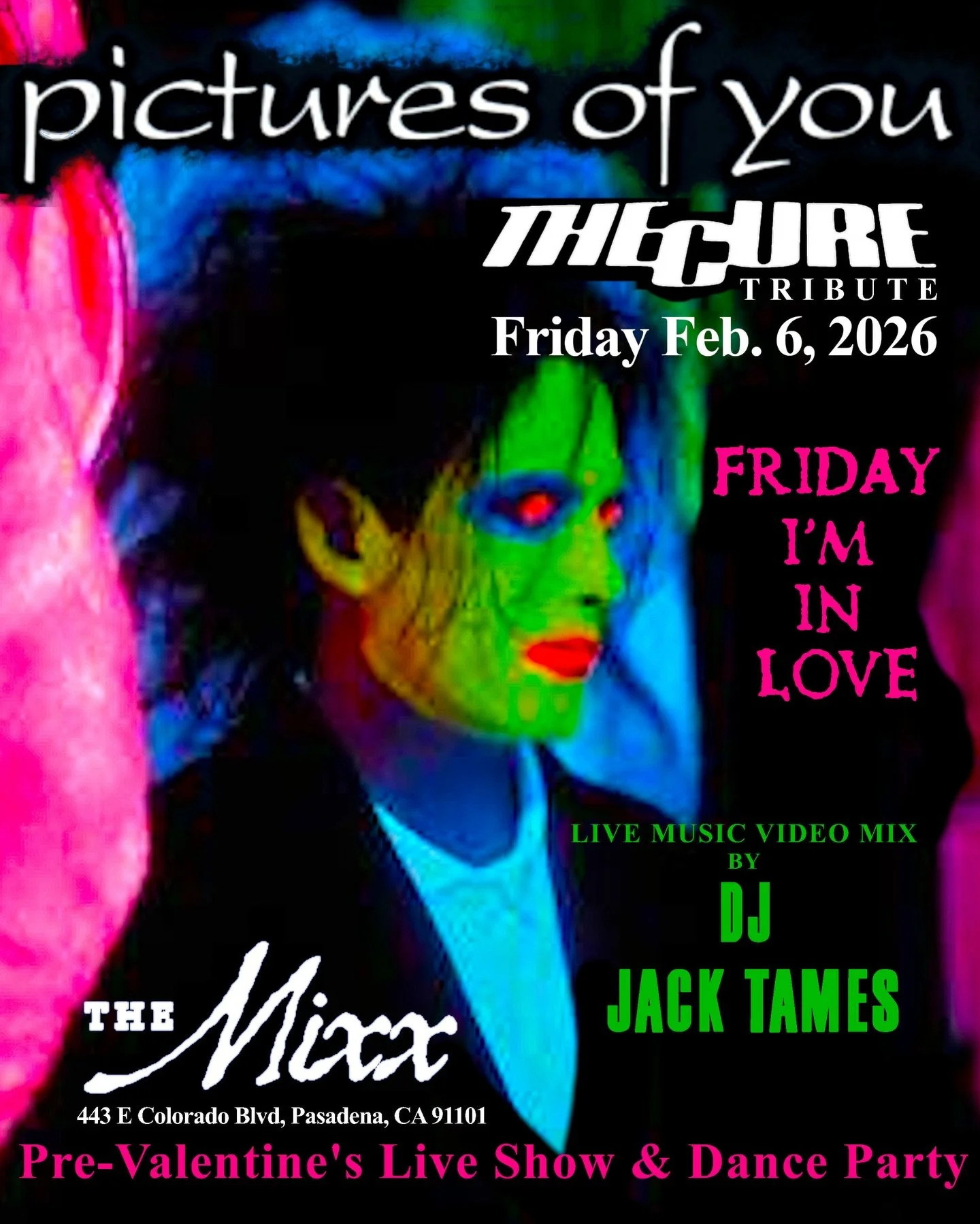 Join us on Friday Feb 6th @themixx_pasadena for a pre-Valentines Day live show! Bring a date, and if you don&rsquo;t have one, come solo and we&rsquo;ll help you find one at the show! We&rsquo;ll also help you practice your killer dance moves to all 