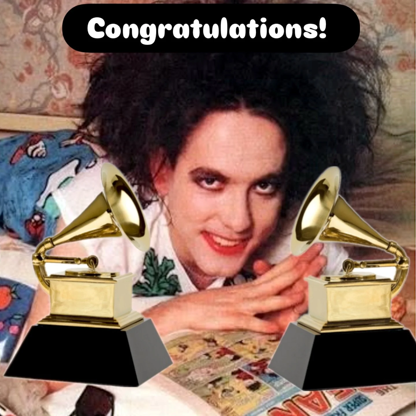 THE CURE, &ldquo;A Reflection&rdquo;.

The Cure were nominated for a Grammy 34 years ago way back in  1992 for Best Alternative Music Album For the album &ldquo;Wish.&rdquo;
They were nominated again for a second time 25 years ago in 2001 for Best Al