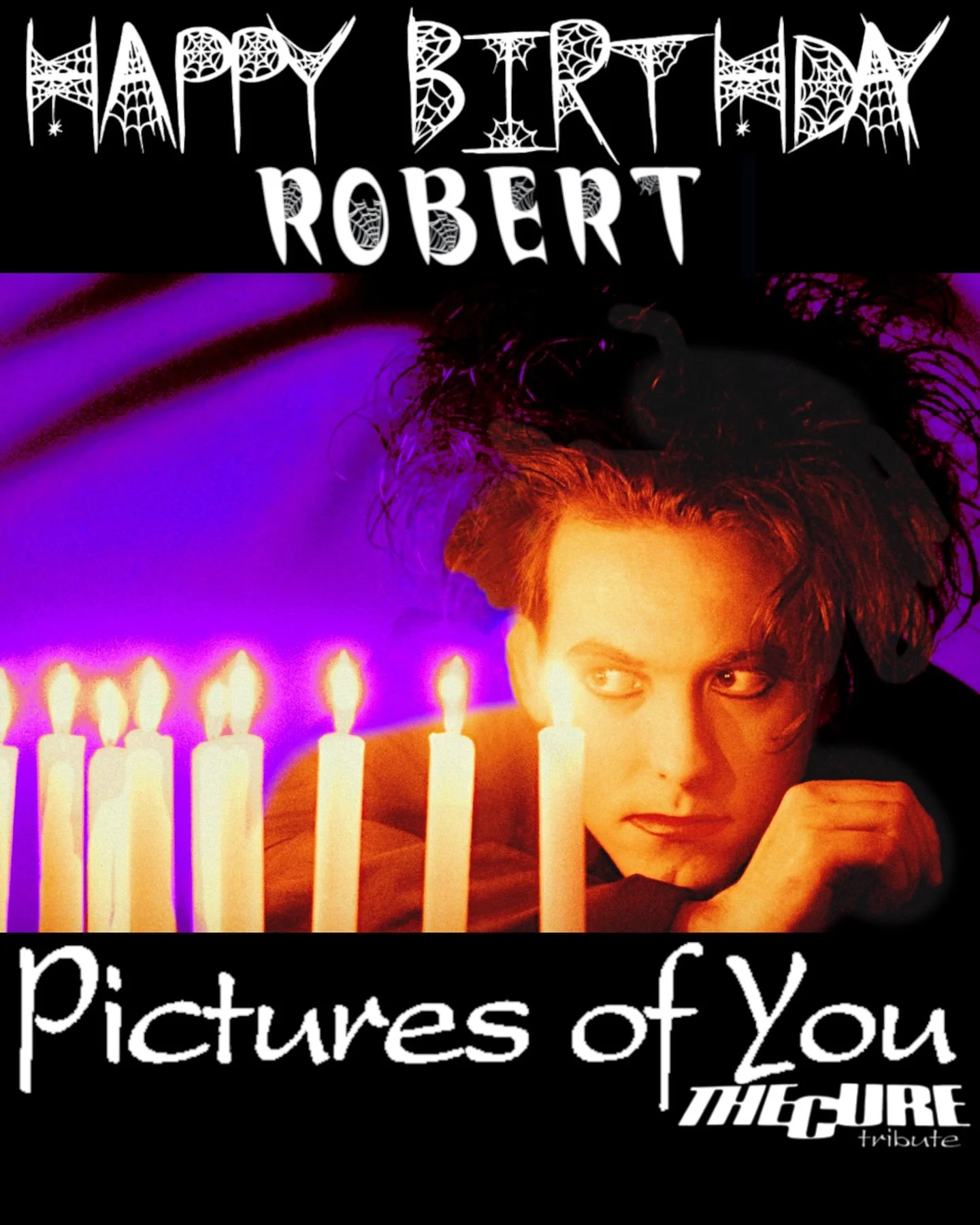 Happy birthday Robert Smith, and thank you for unapologetically sharing your deepest and sometimes darkest thoughts with us all through your incredible melodies! You have made the world a better place! #robertsmith #thecure #happybirthday #newwave #d
