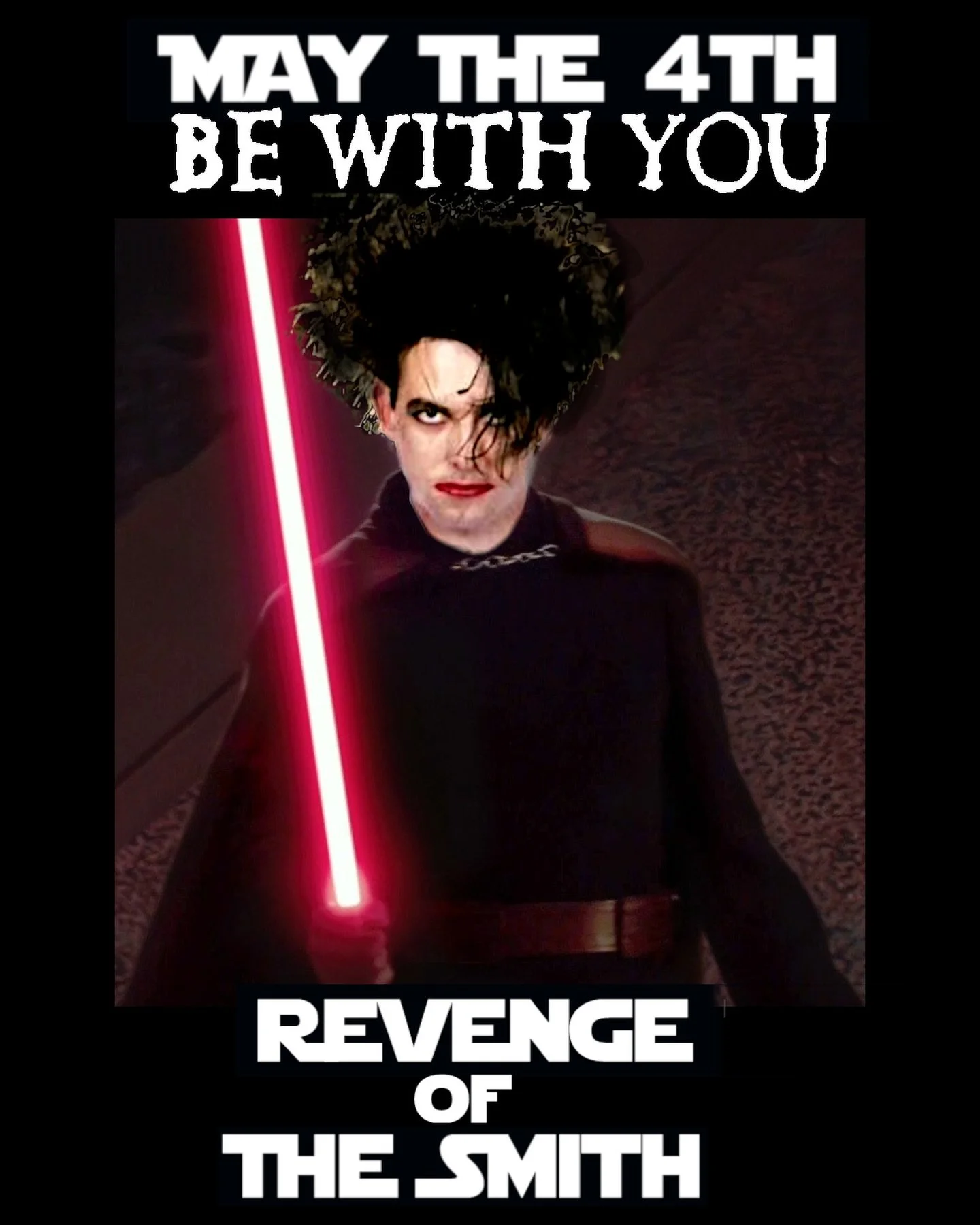 May the fourth be with you all! #thecure #robertsmith #maythefourthbewithyou