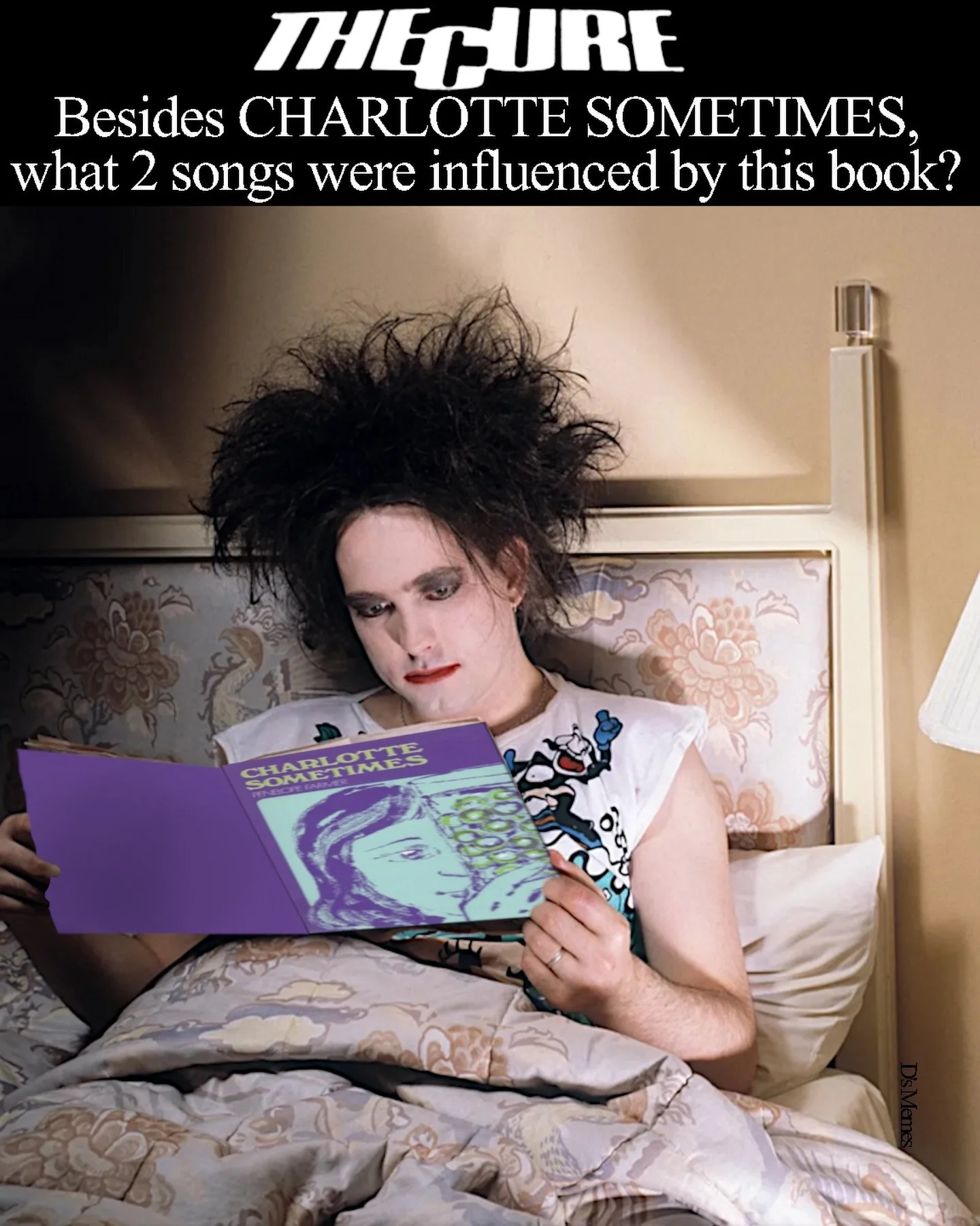 Anyone know the answer? #thecure #robertsmith  #80smusic #musicislife