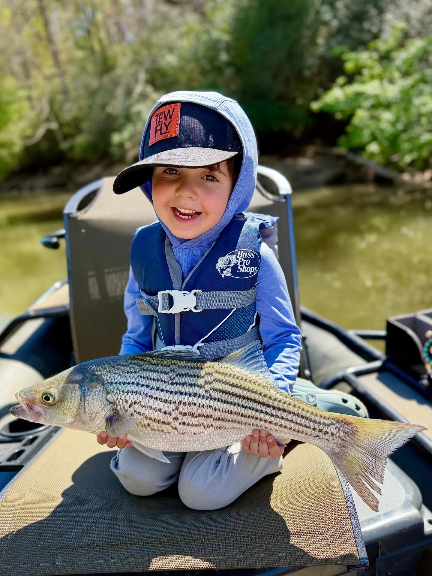 George holding Fish Part 2
