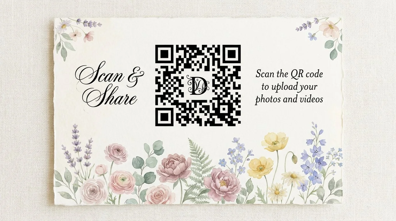 Wedding Photo QR Code for Guests: The Complete Guide to Collecting Every Memory