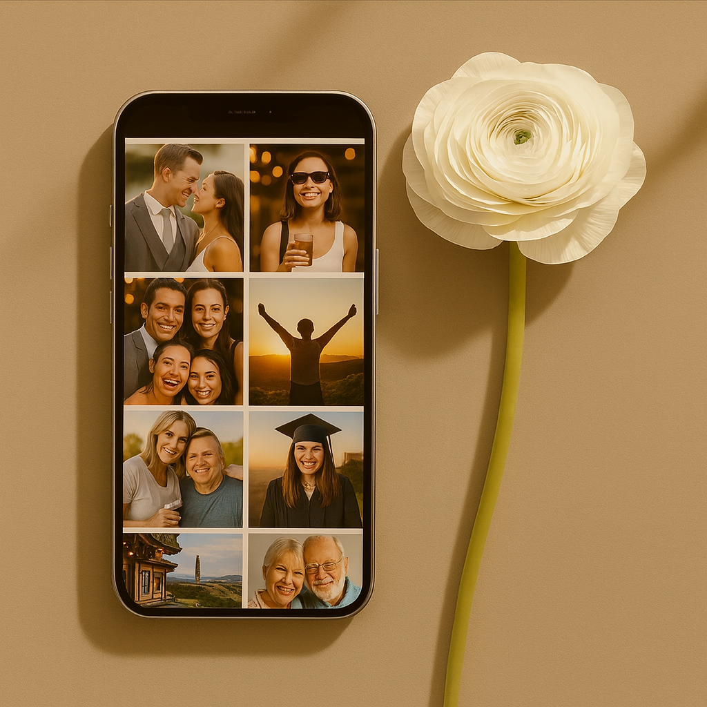 share wedding photos