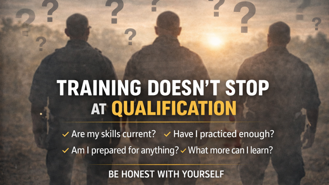 Training Doesn’t Stop at Qualification