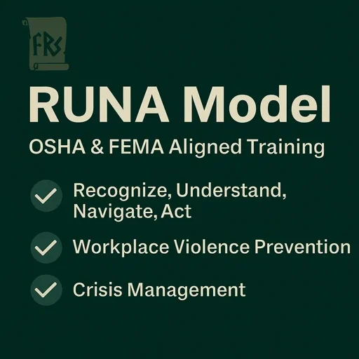 RUNA De-escalation & Situational Awareness