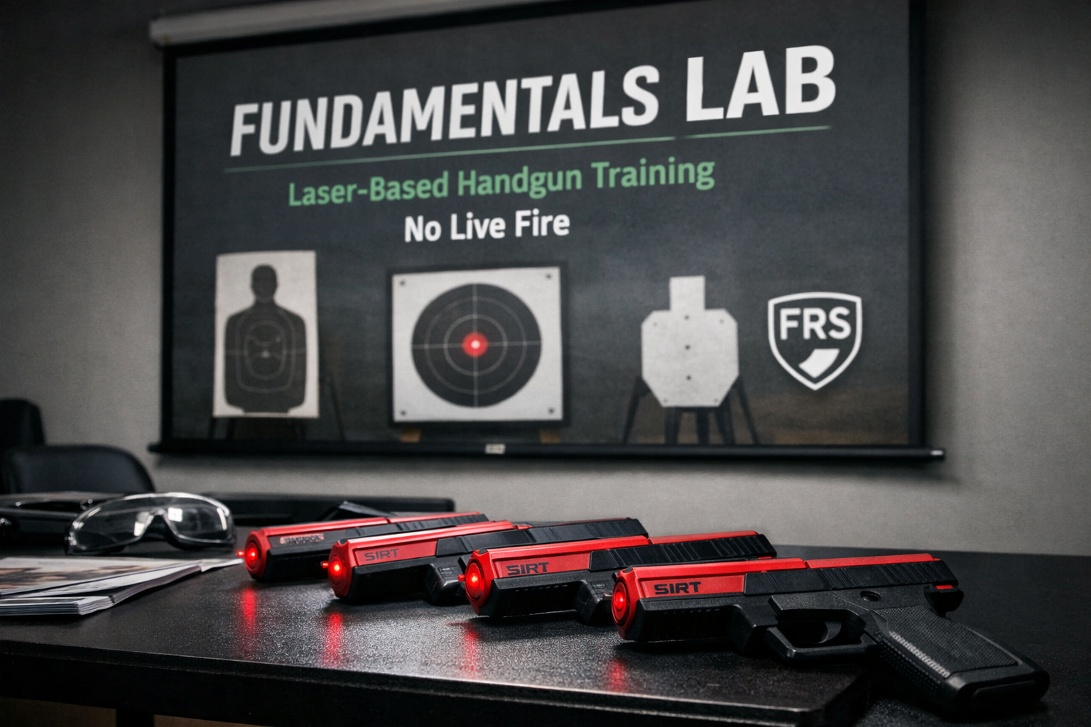 Fundamentals Lab – Handgun Skills (Laser-Based | No Live Fire)