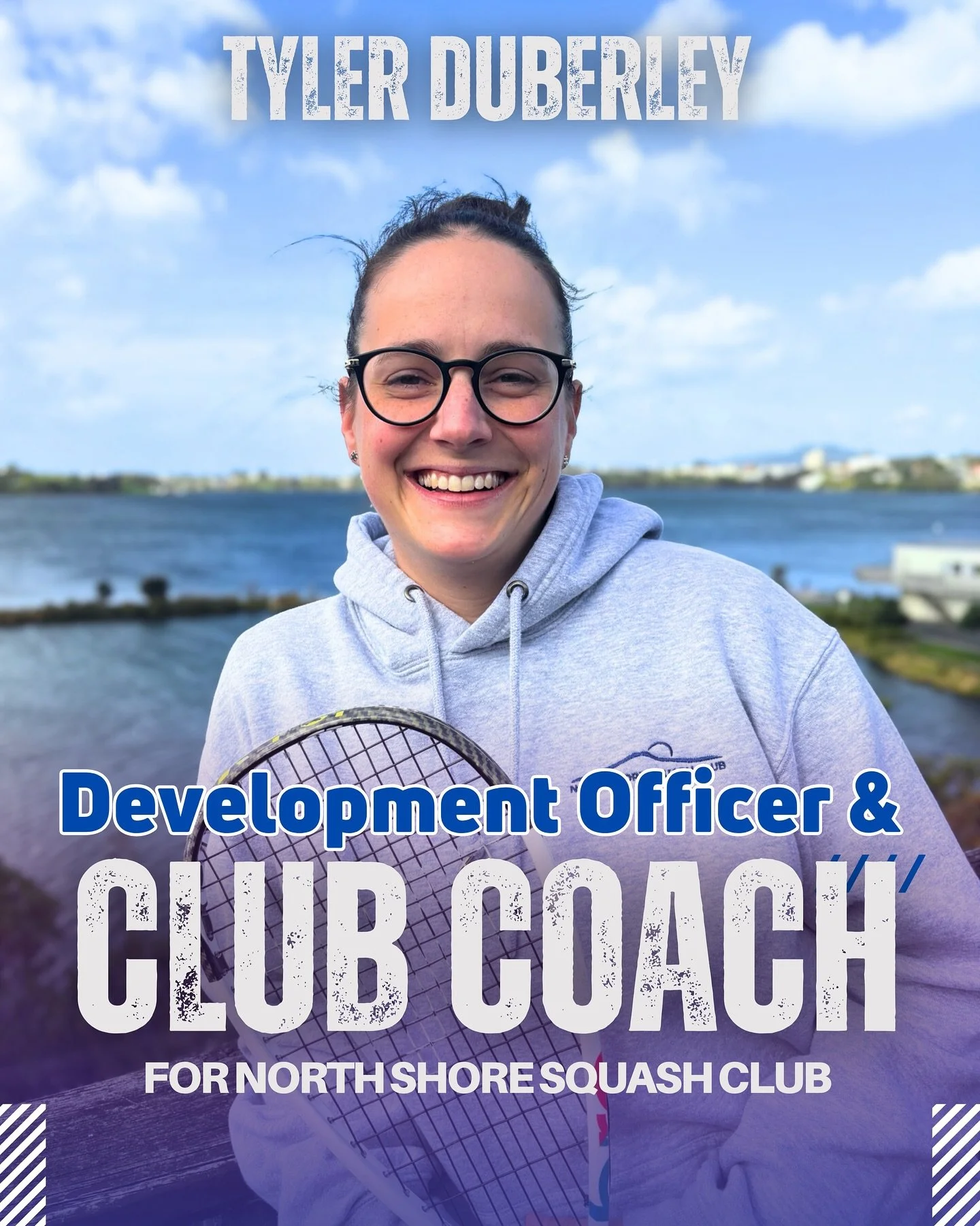 The secret we&rsquo;ve been keeping&hellip;. we are SO excited to welcome Tyler Duberly as official Club Coach &amp; Development Officer! 🤩 

She has a long history at NSSC so you may recognise her face already. Moving home from a career with Squash