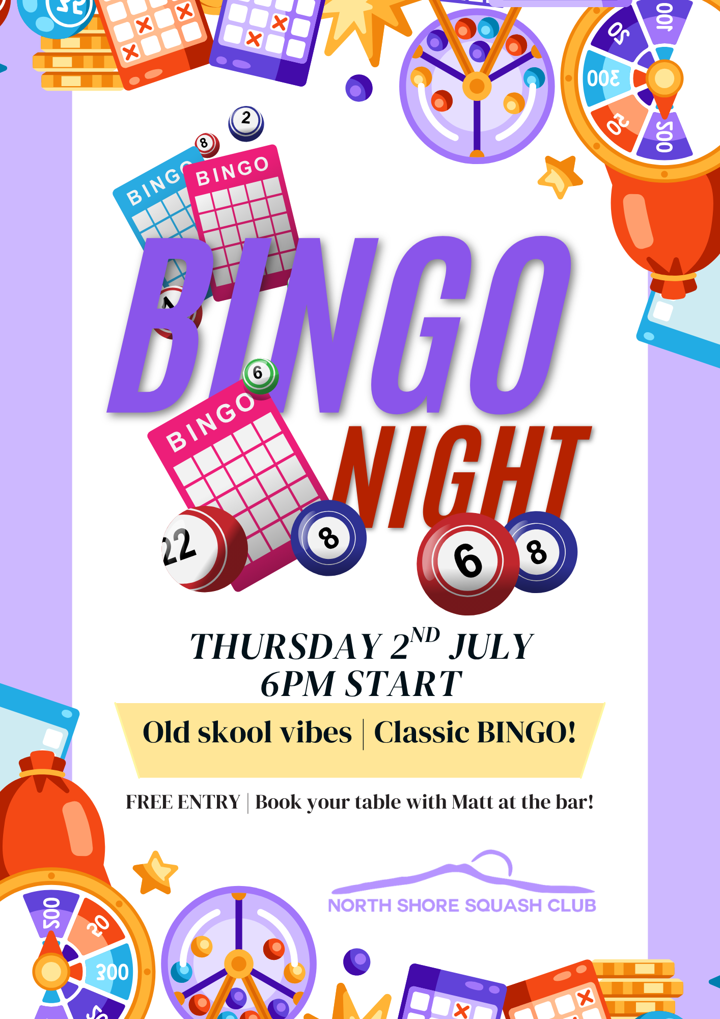 Classic Bingo Night