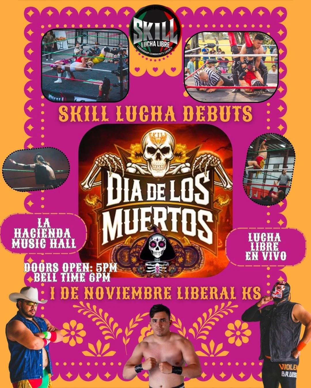 Dia De Los Muertos Liberal Lucha