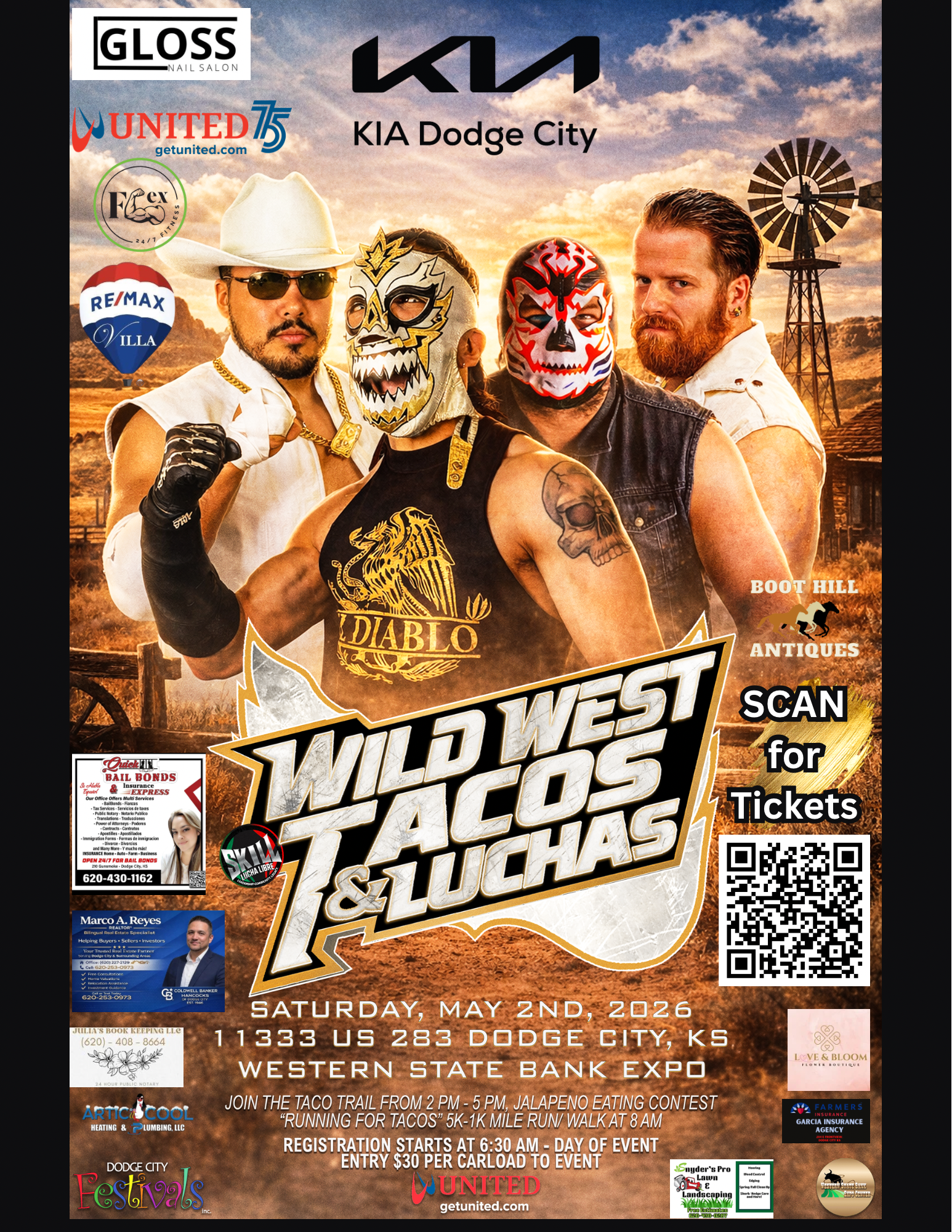 Wild West Tacos & Luchas